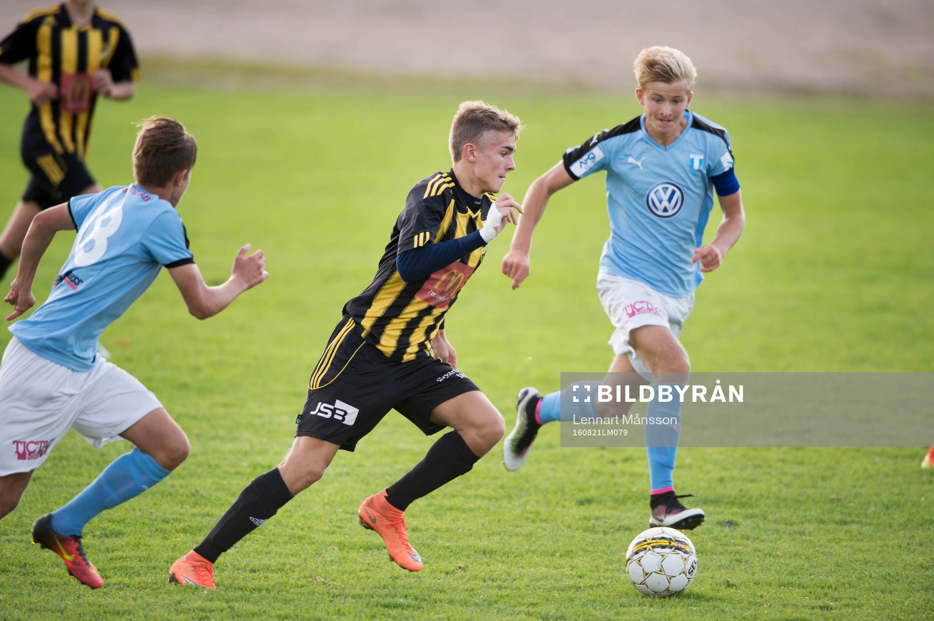 IFK Hässleholms Elliot Nilsson i matchen för pojkar