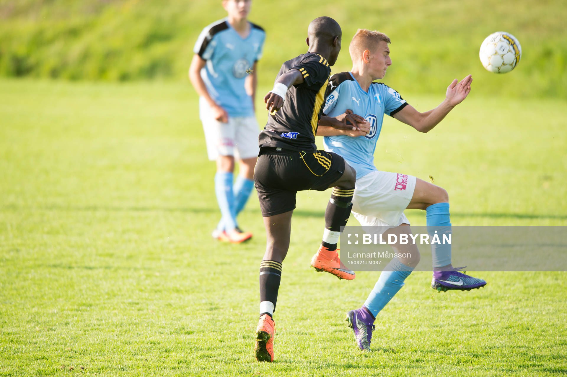 i matchen för pojkar födda 2000 mellan IFK Hässleholm
