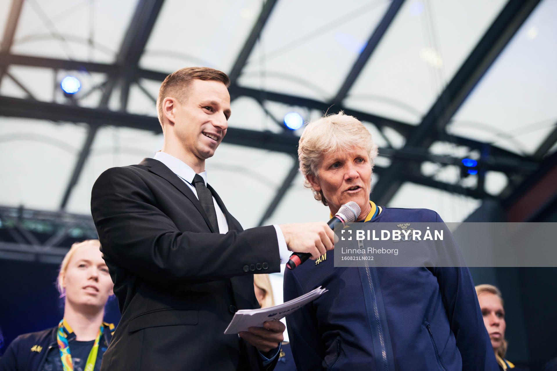 Förbundskapten Pia Sundhage