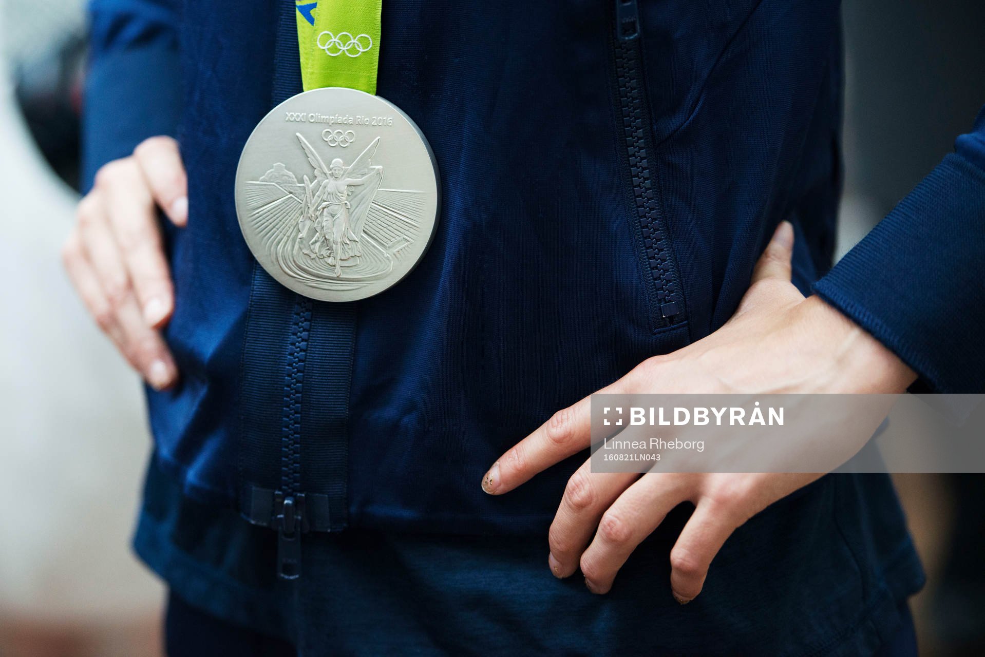 Kosovare Asllanis silvermedalj när de svenska