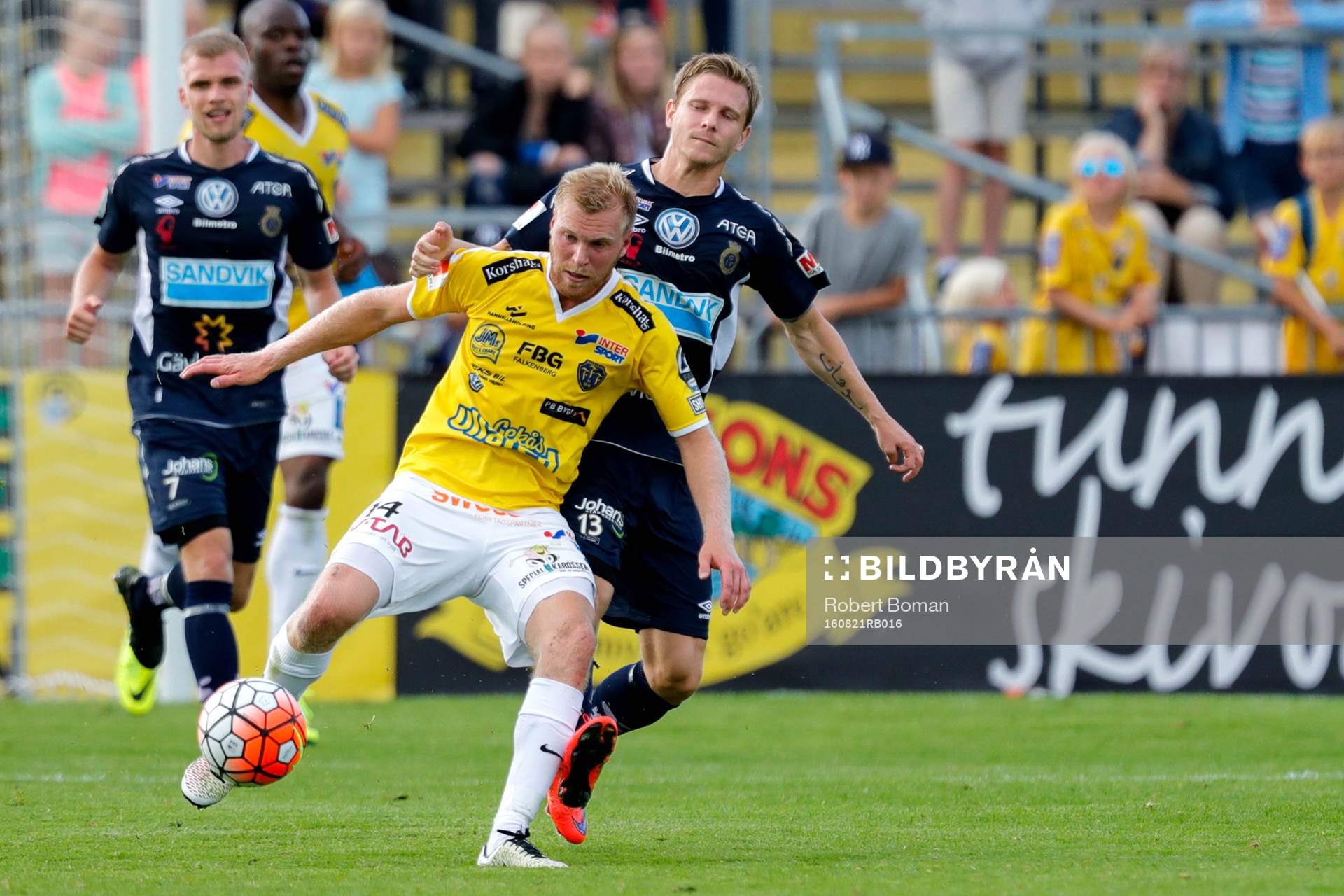 Falkenbergs Per Karlsson och Gefles Johan Bertilsson