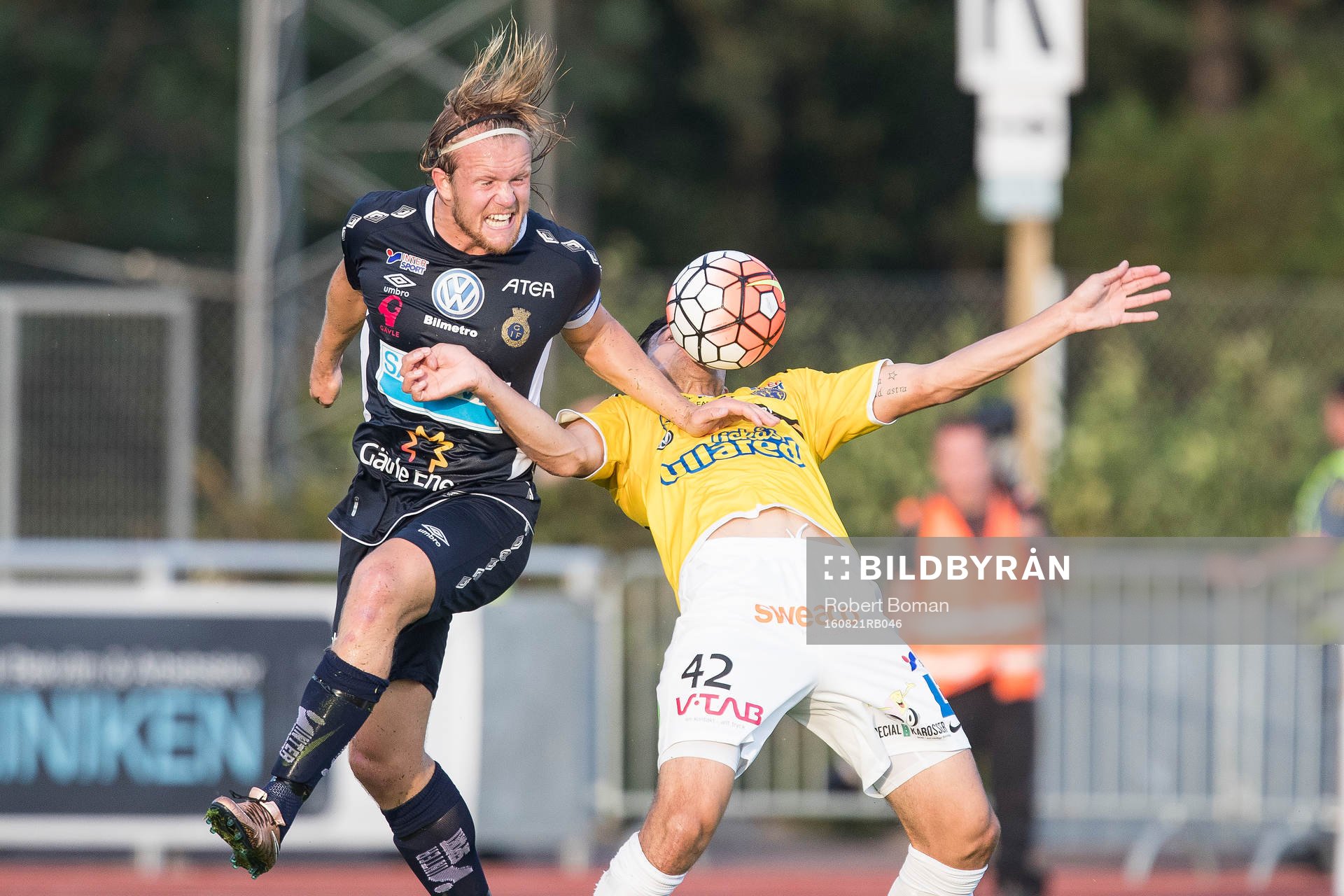 Gefles Anders Bååth och Falkenbergs Zlatan Krizanovic