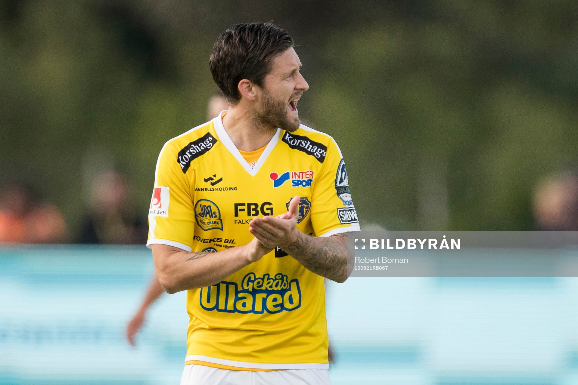 Falkenbergs Tibor Joza jublar