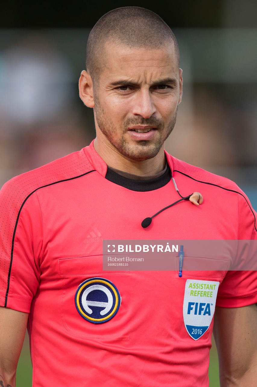 Assisterande domare Joakim Amri Nilsson