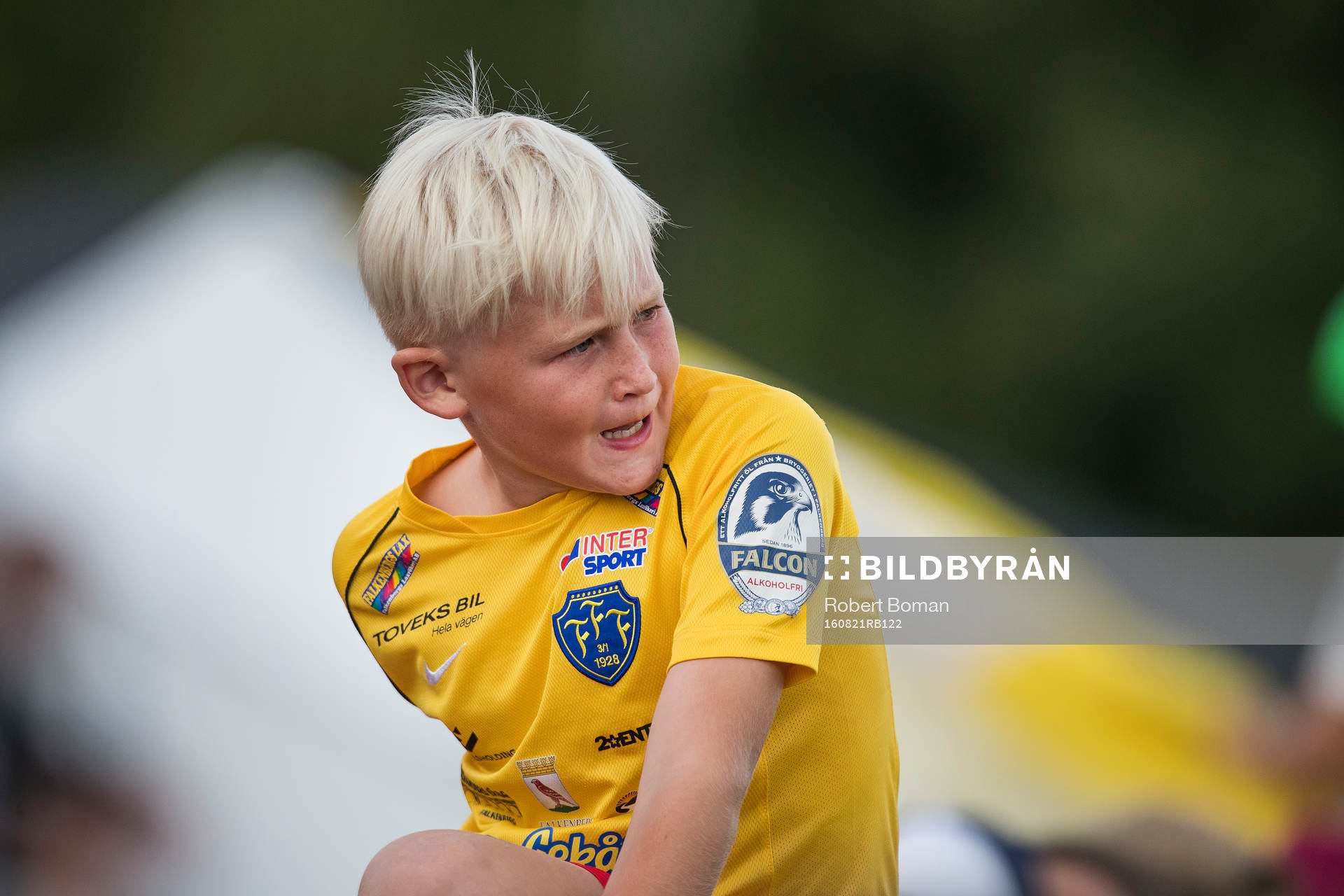 En ung supporter