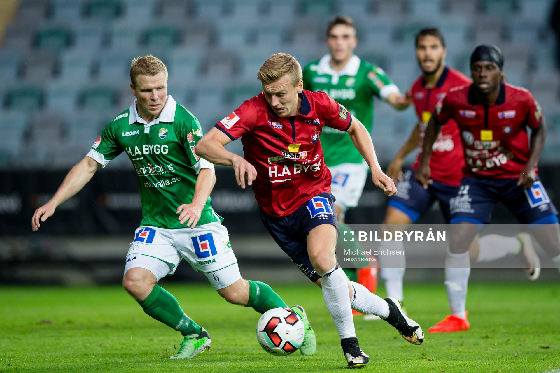 Örgrytes Sebastian Ohlsson mot Ljungskiles David Frölund