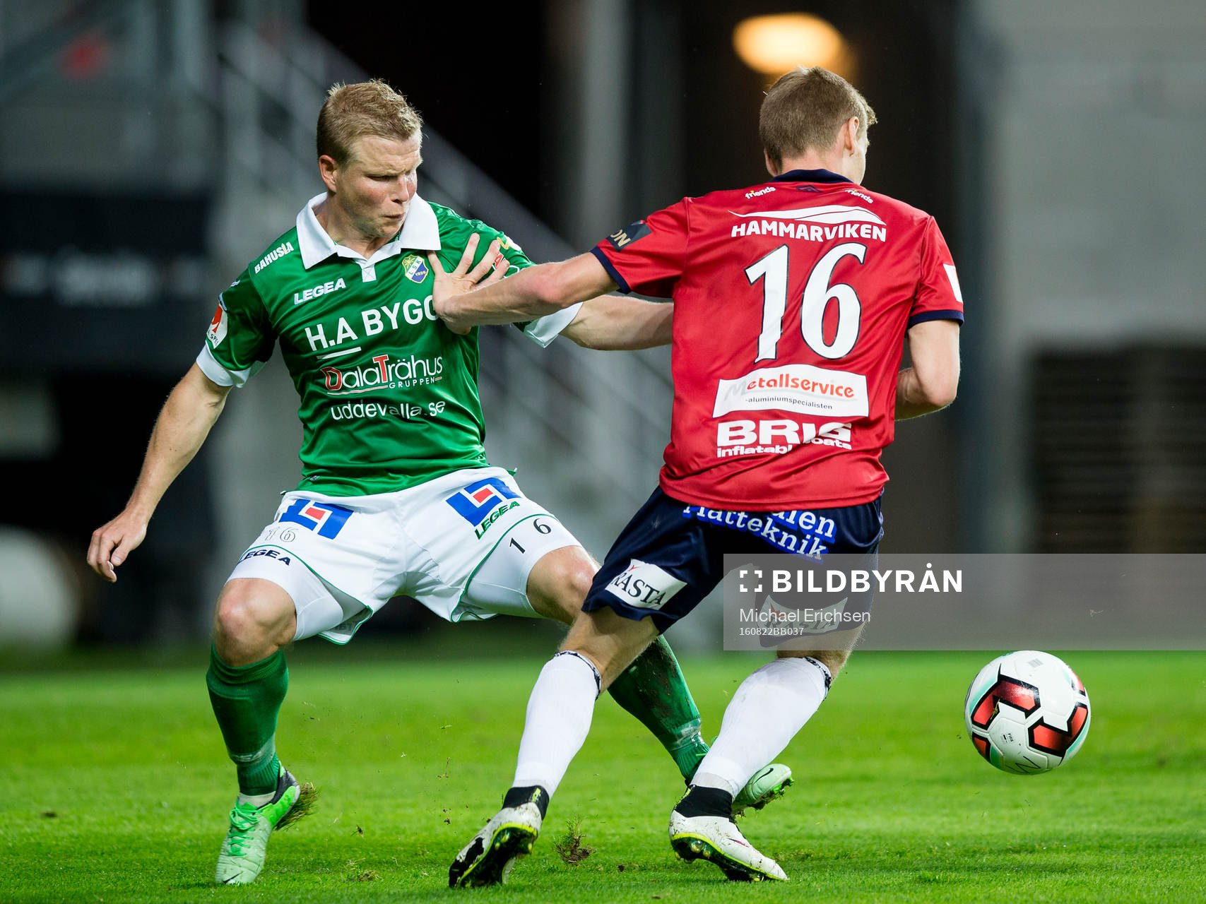 Ljungskiles David Frölund mot Örgrytes Sebastian Ohlsson