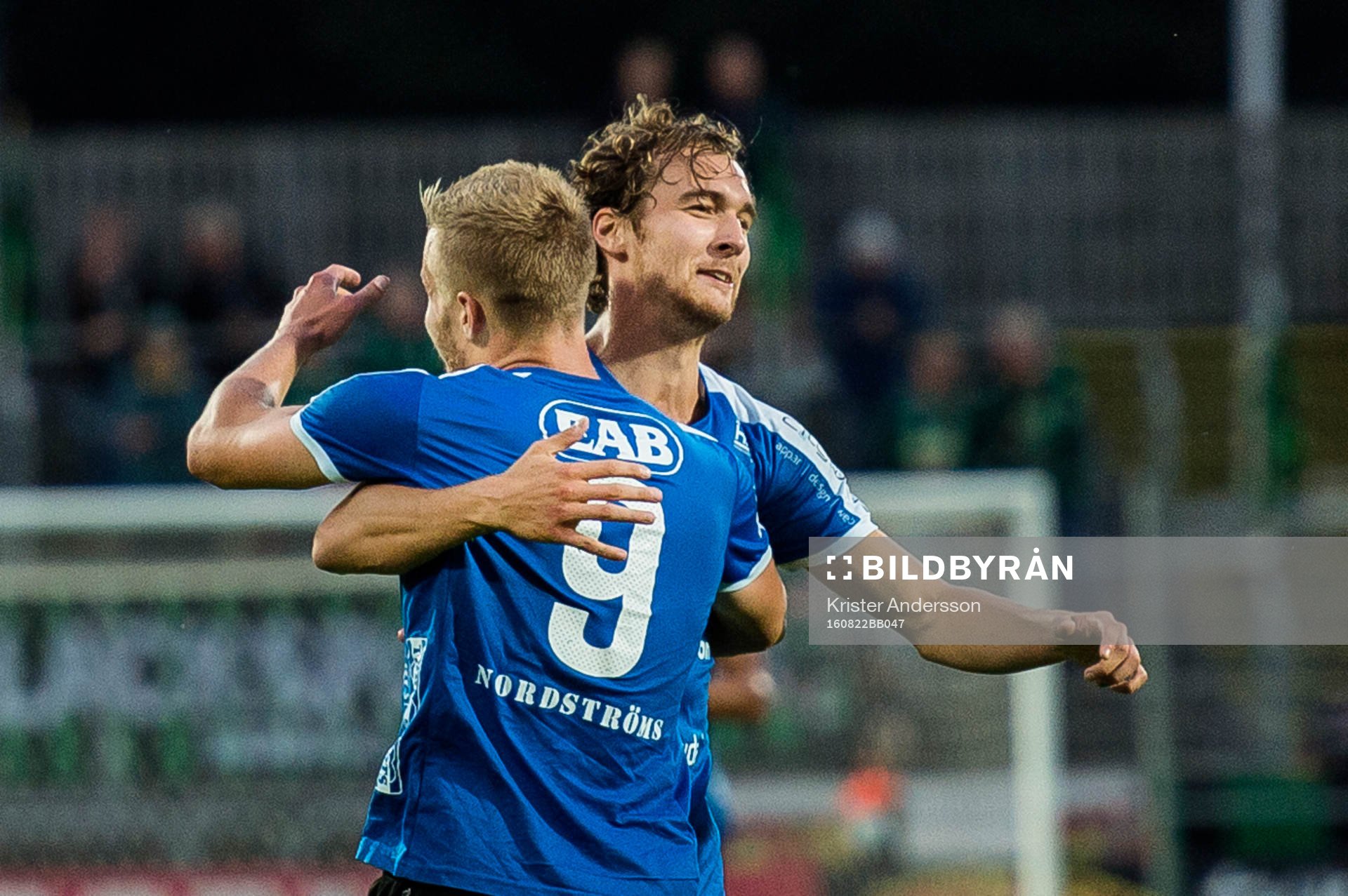 Halmstads Alexander Henningsson jublar