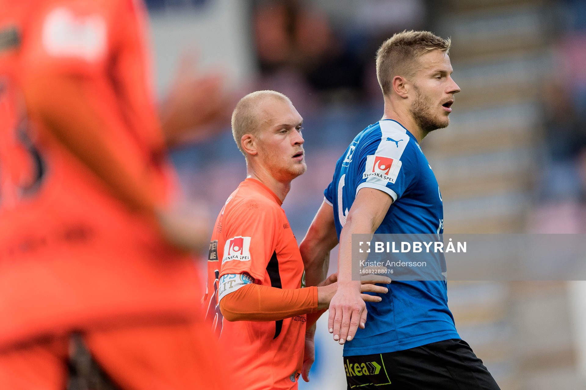 Varbergs Viktor Nilsson och Halmstads Alexander Ruud Tveter