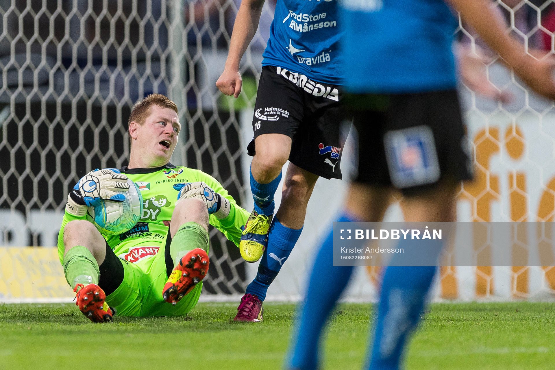 Varbergs målvakt Joakim Wulff