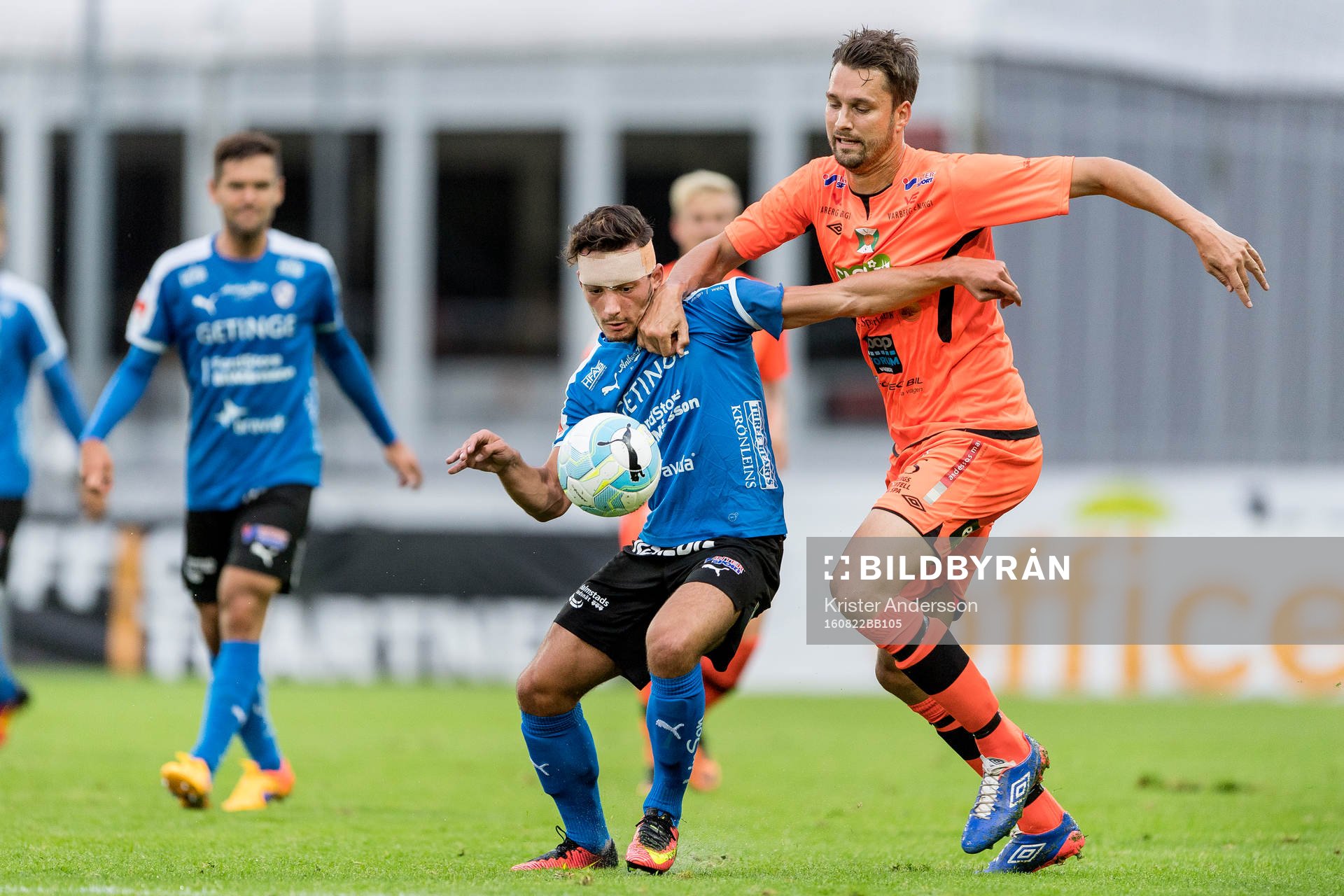Halmstads Sead Haksabanovic och Varbergs Peter Nyström