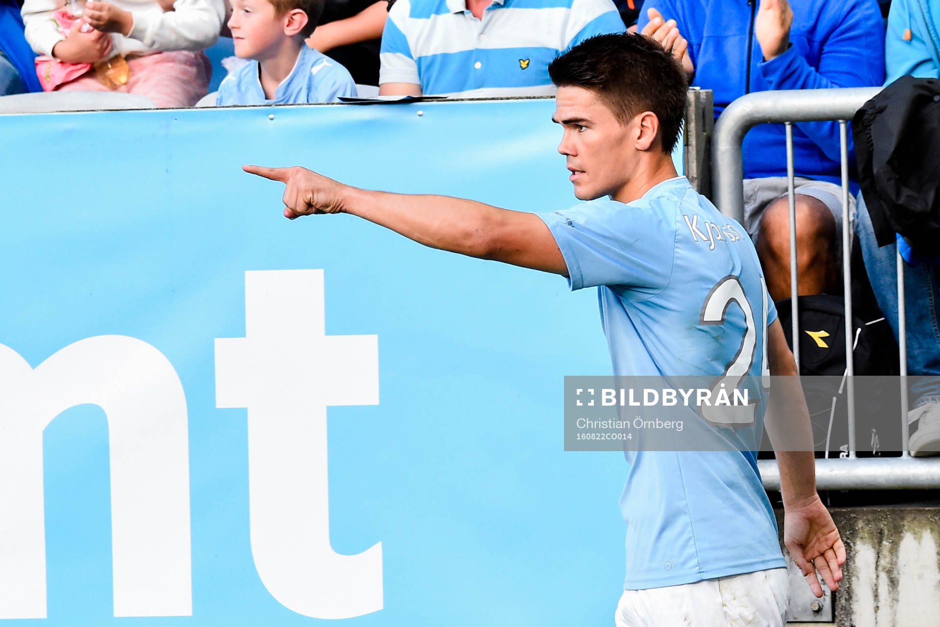 Malmö FFs Vidar Örn Kjartansson jublar