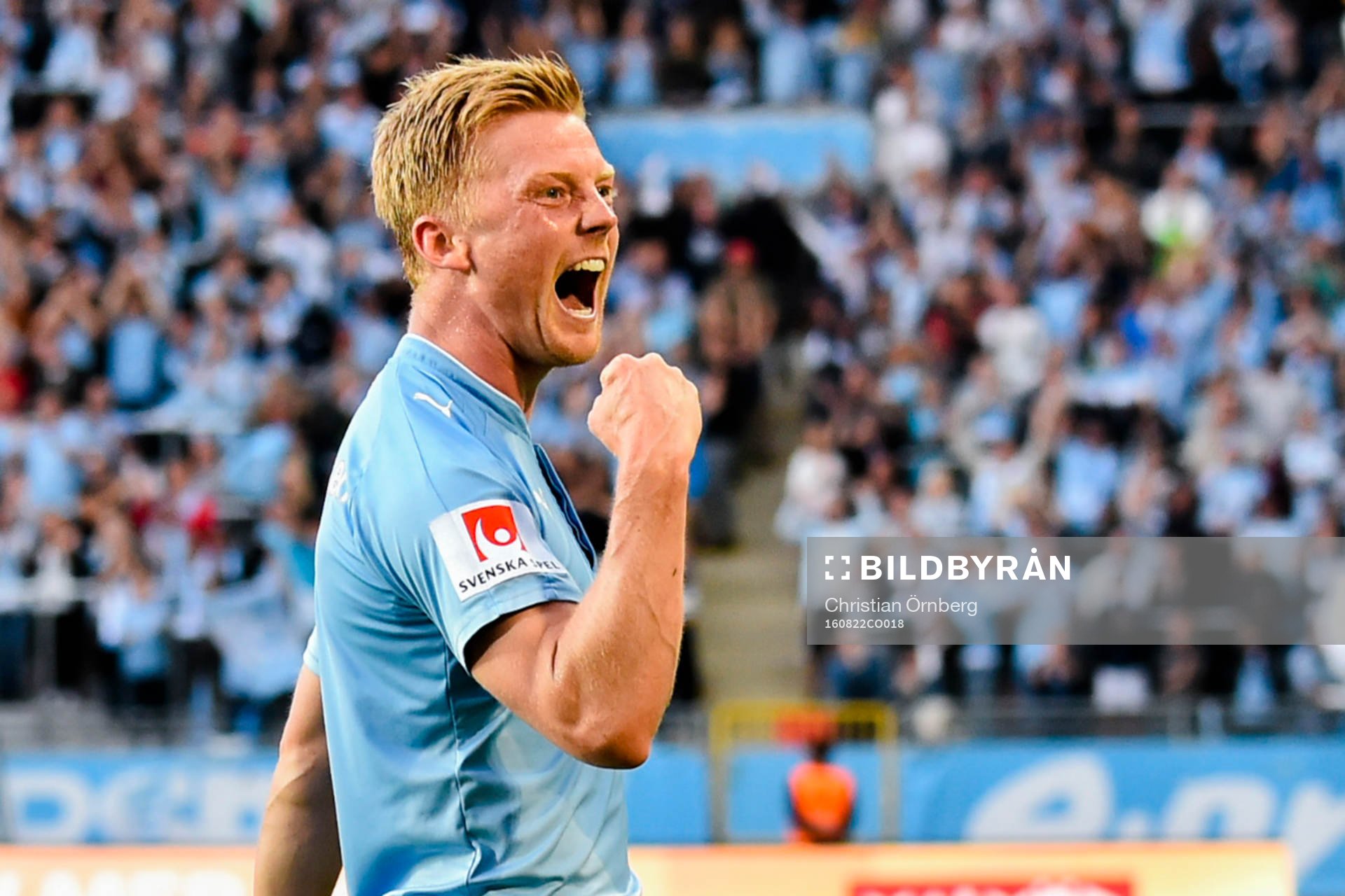 Malmö FFs Anders Christiansen jublar