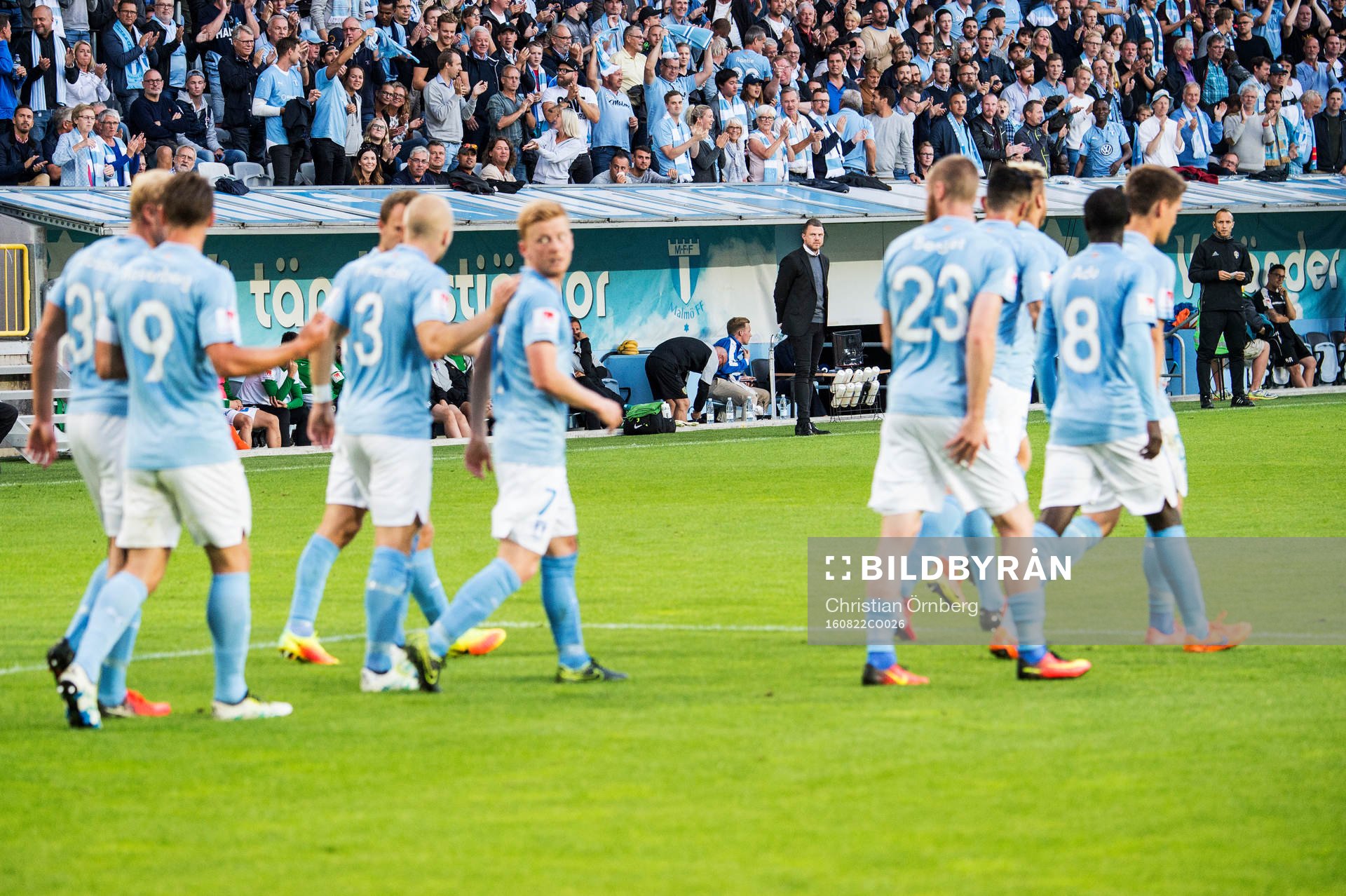 Jönköpings tränare Jimmy Thelin deppar