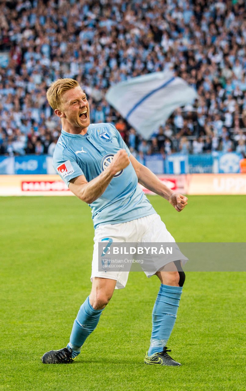 Malmö FFs Anders Christiansen jublar