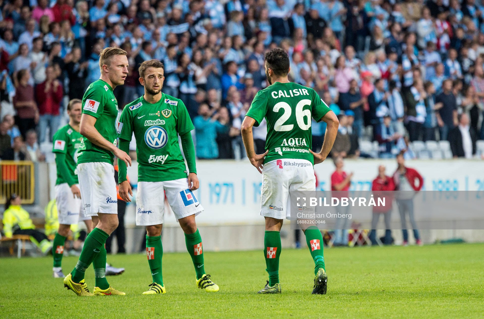 Jönköpings Joakim Karlsson, Robert Gojani och André