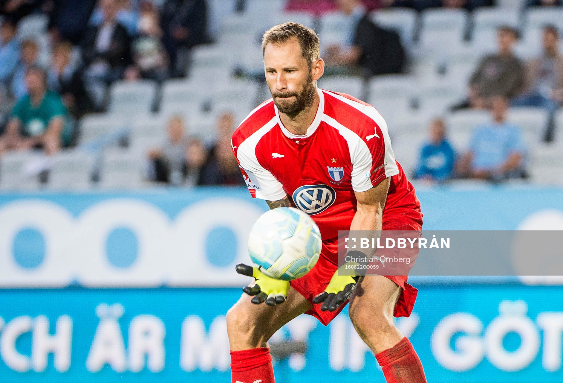 Malmö FFs målvakt Johan Wiland