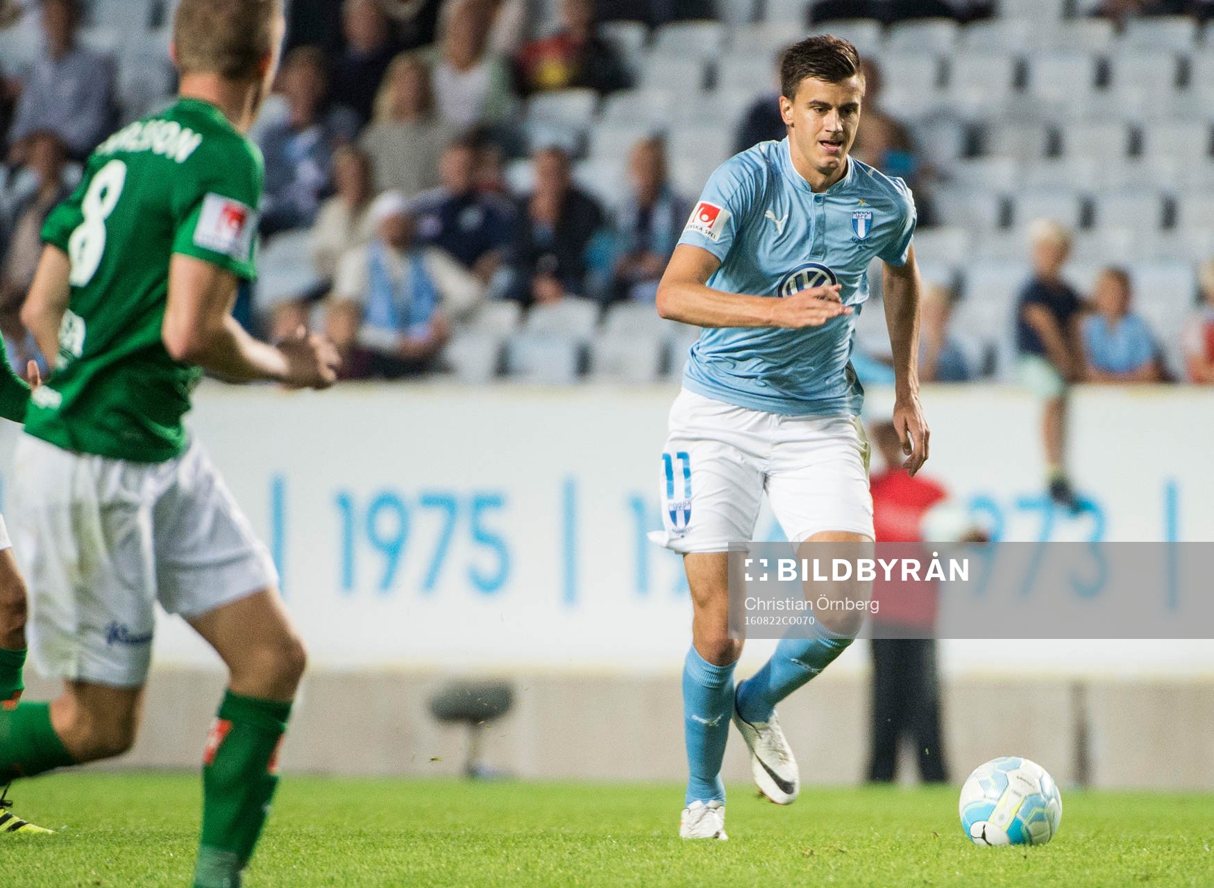 Malmö FFs Alexander Jeremejeff mot Jönköpings Joakim