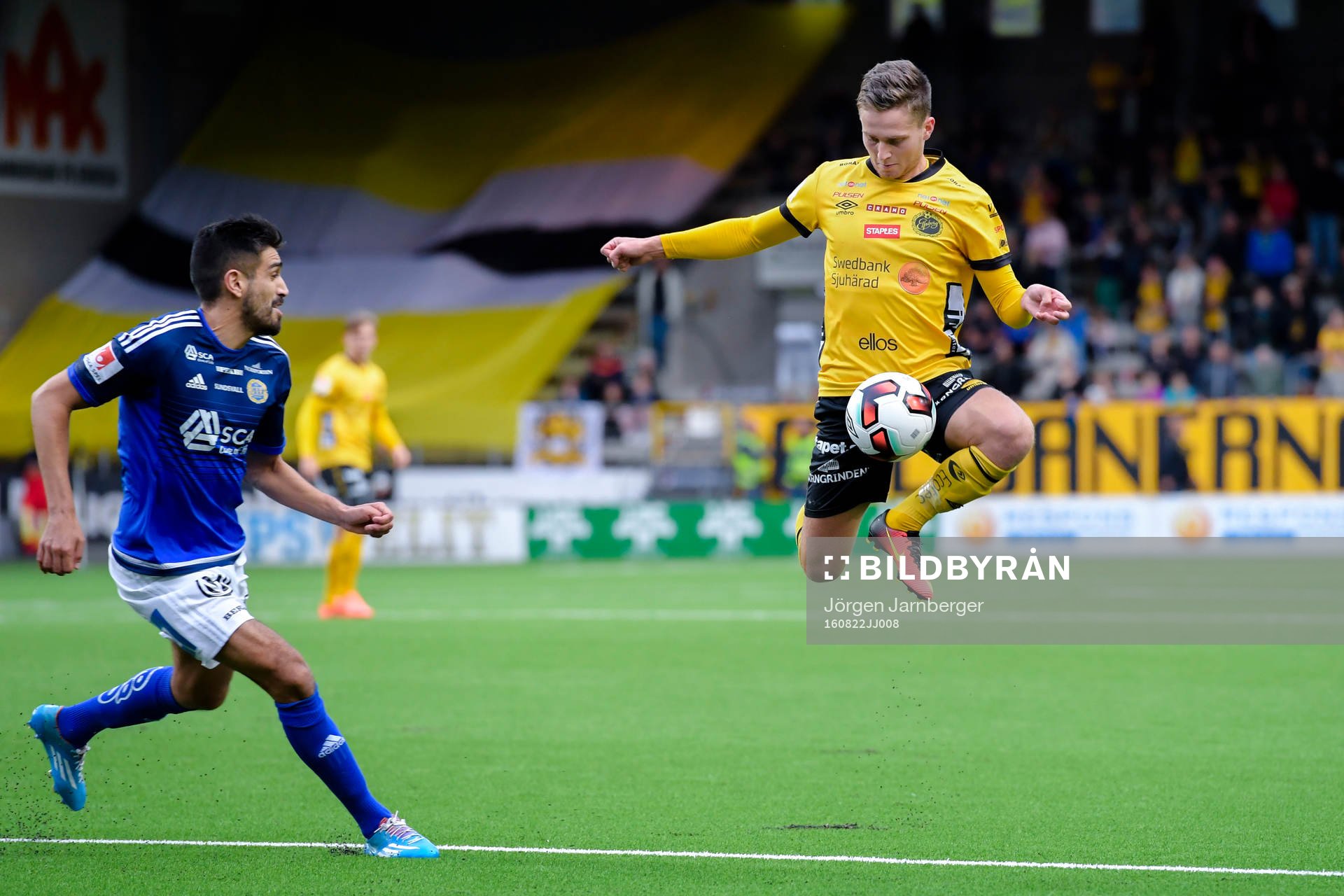 Sundsvalls Stefan Silva och Elfsborgs Adam Lundqvist