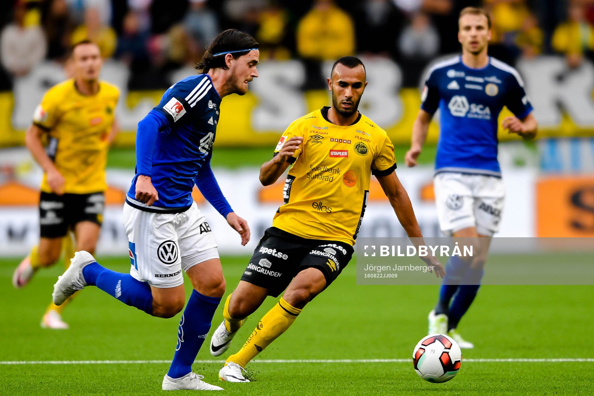 Sundsvalls Robin Tranberg och Elfsborgs Issam Jebali