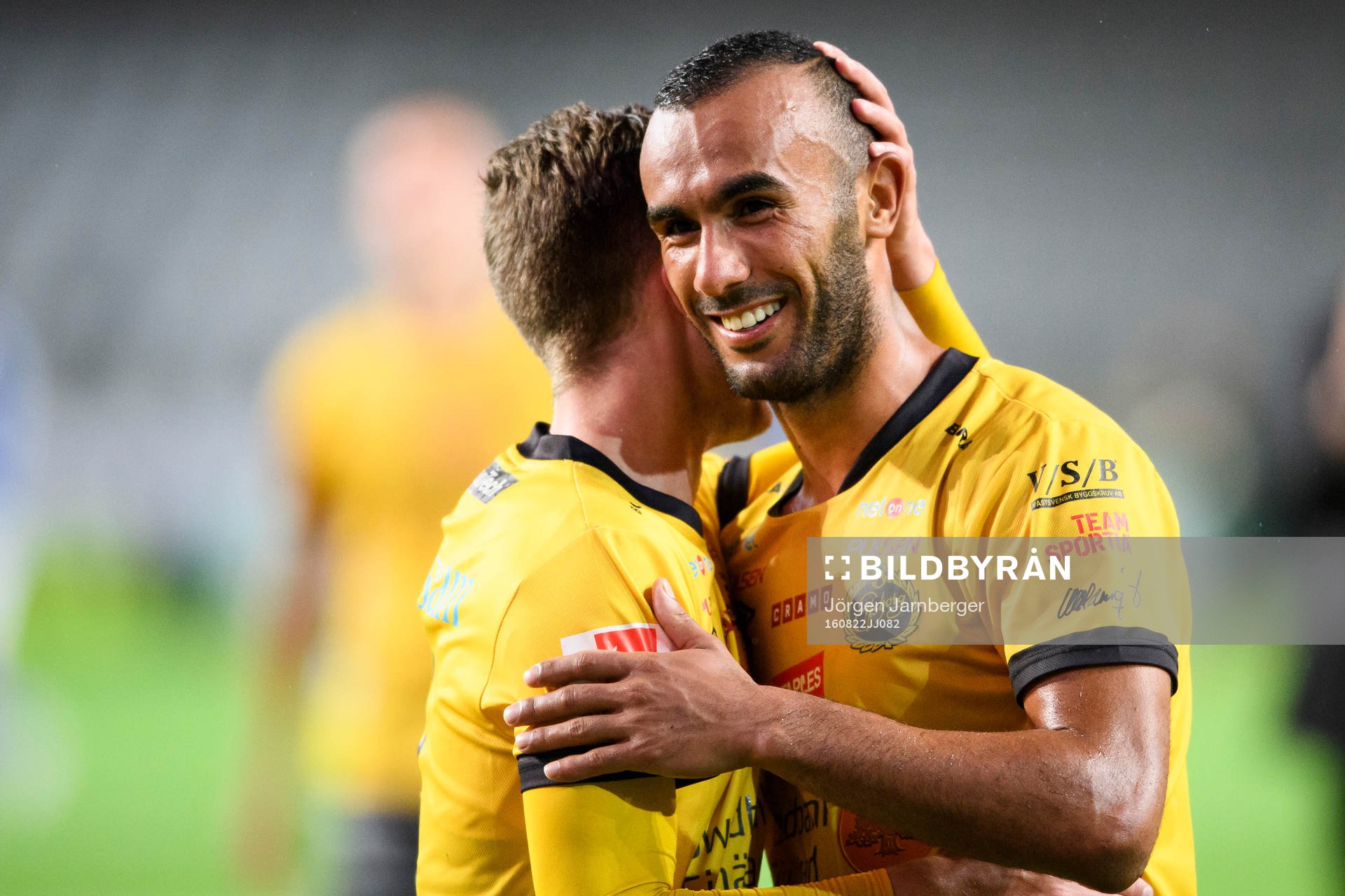 Elfsborgs Issam Jebali är glad