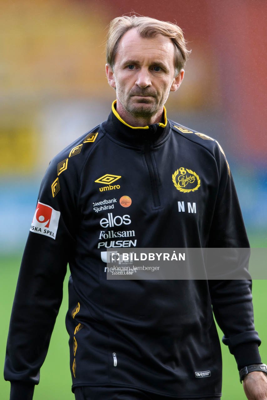 Elfsborgs assisterande tränare Nemanja Miljanovic