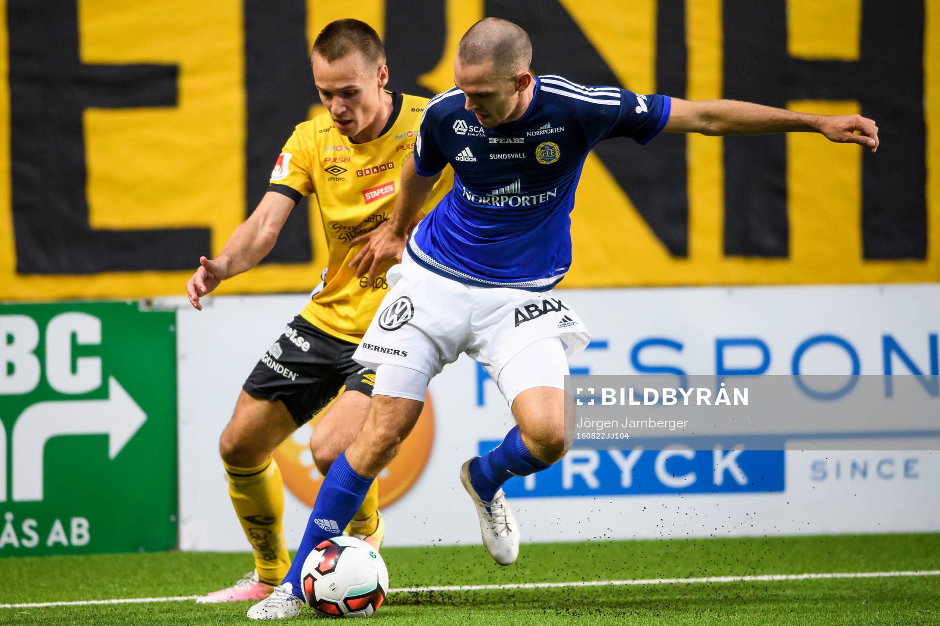 Sundsvalls Marcus Danielson och Elfsborgs Viktor Prodell
