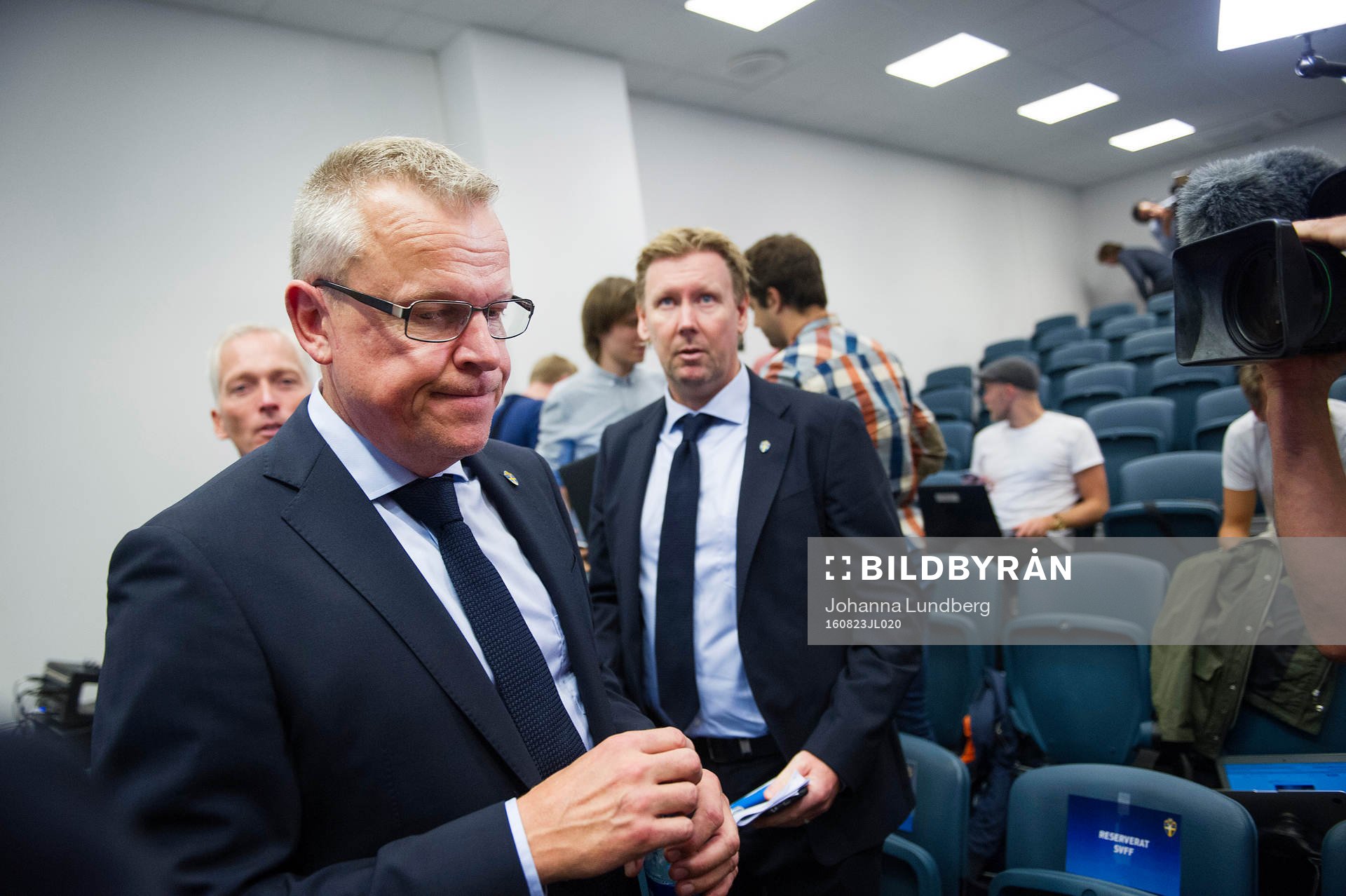 Sveriges förbundskapten Jan Andersson