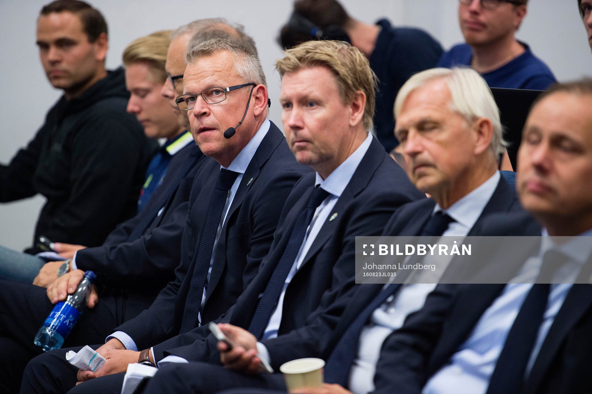Sveriges förbundskapten Jan Andersson, assisterande