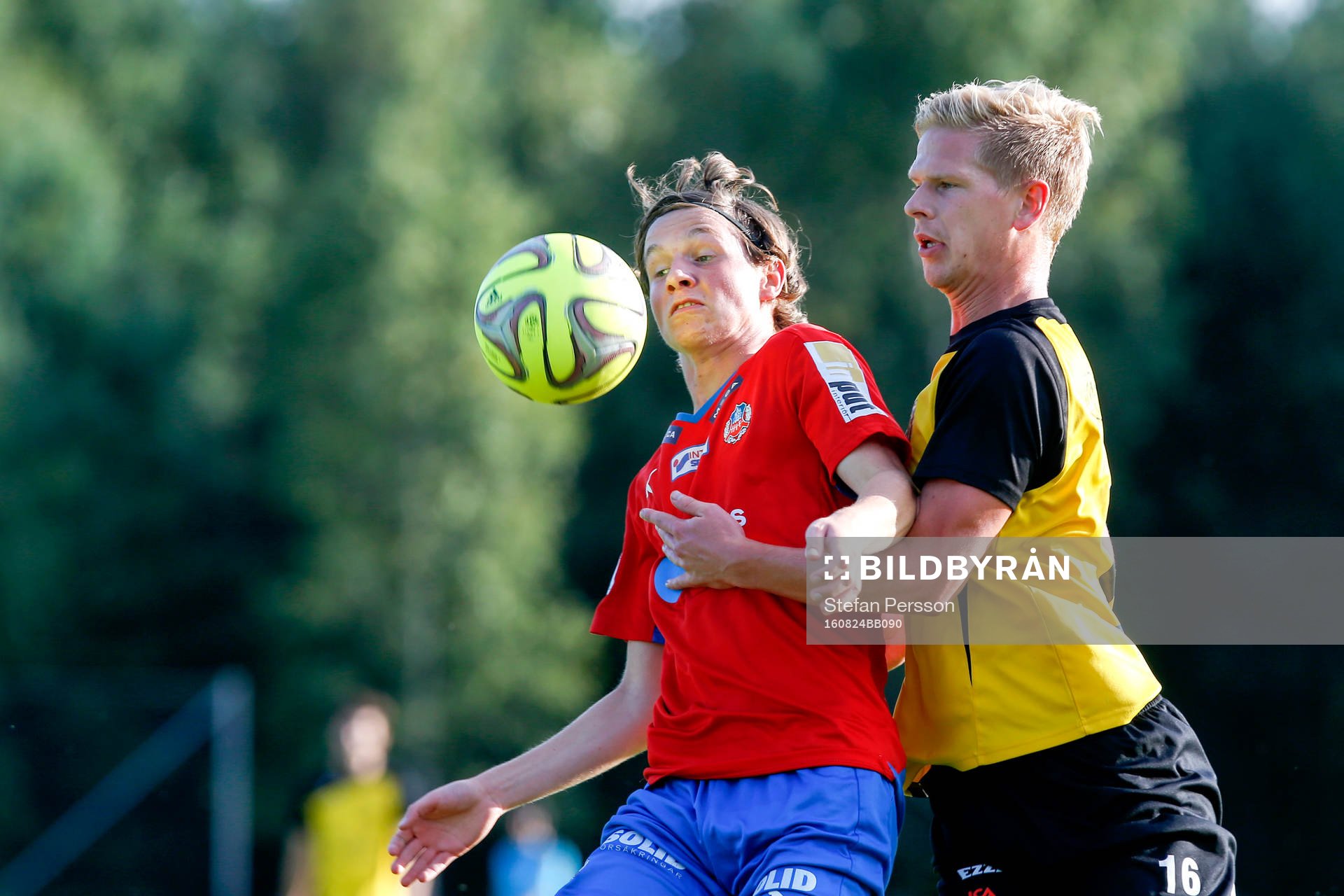 Helsingborgs Max Svensson och Gnosjös Samuel Elmersson