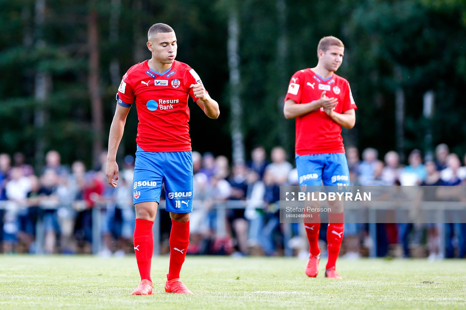 Helsingborgs Jordan Larsson deppar
