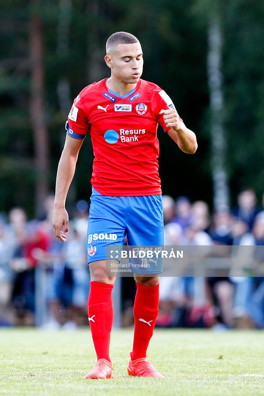 Helsingborgs Jordan Larsson deppar