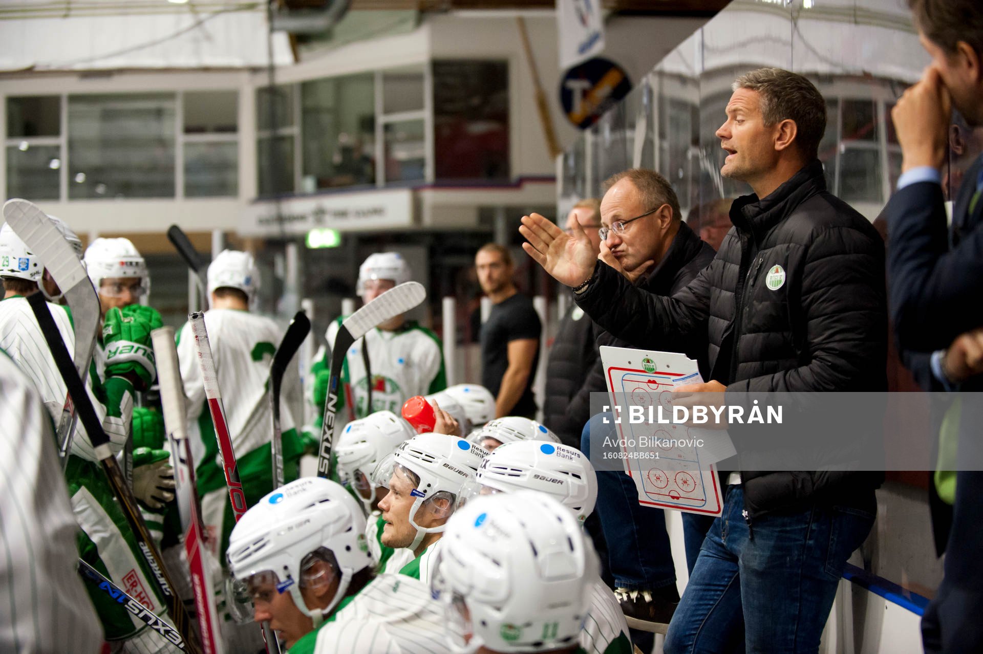 Rögles assisterande tränare Mikael Chrintz-Gath
