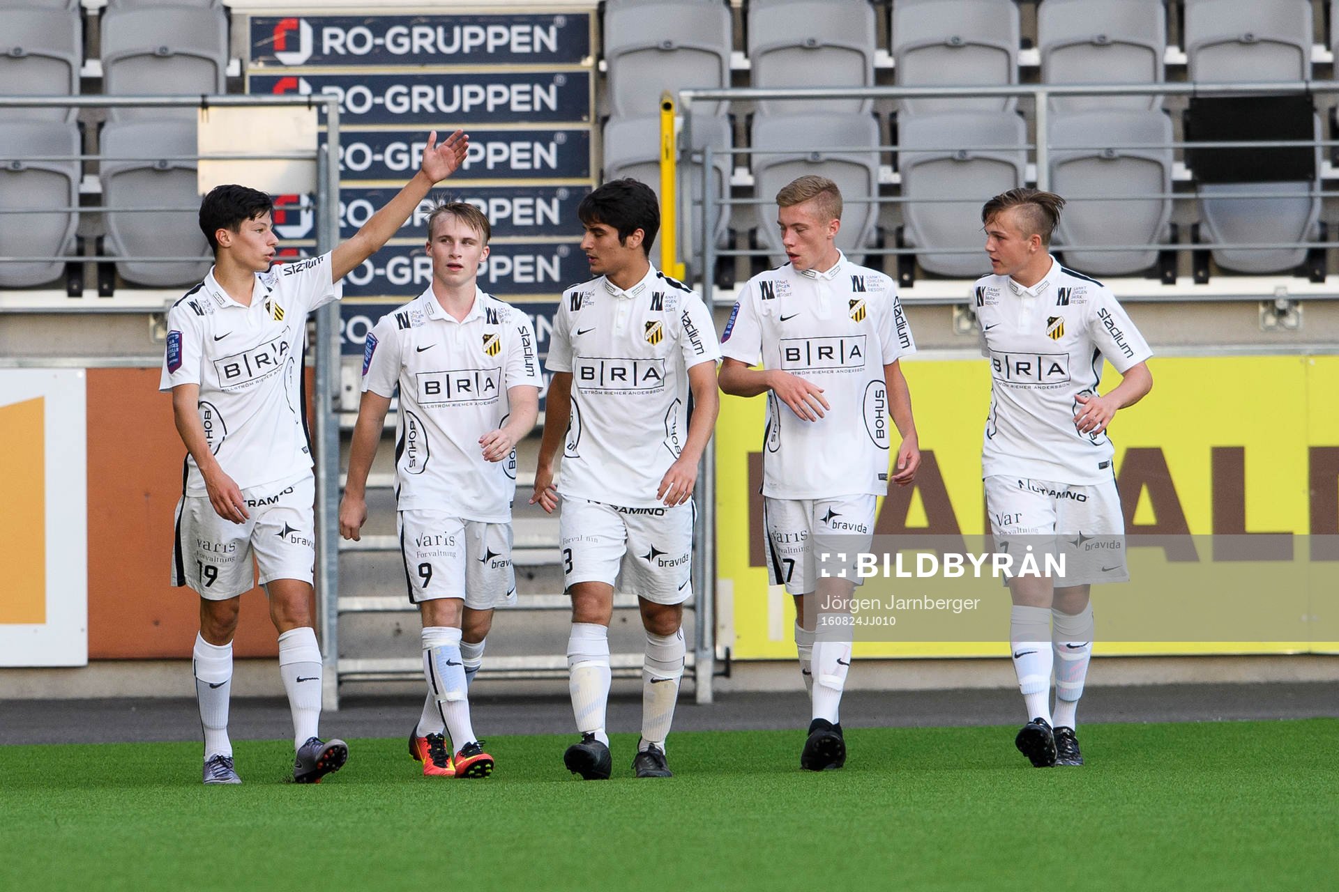 Häckens Ali Youssef (v) gör 0-1
