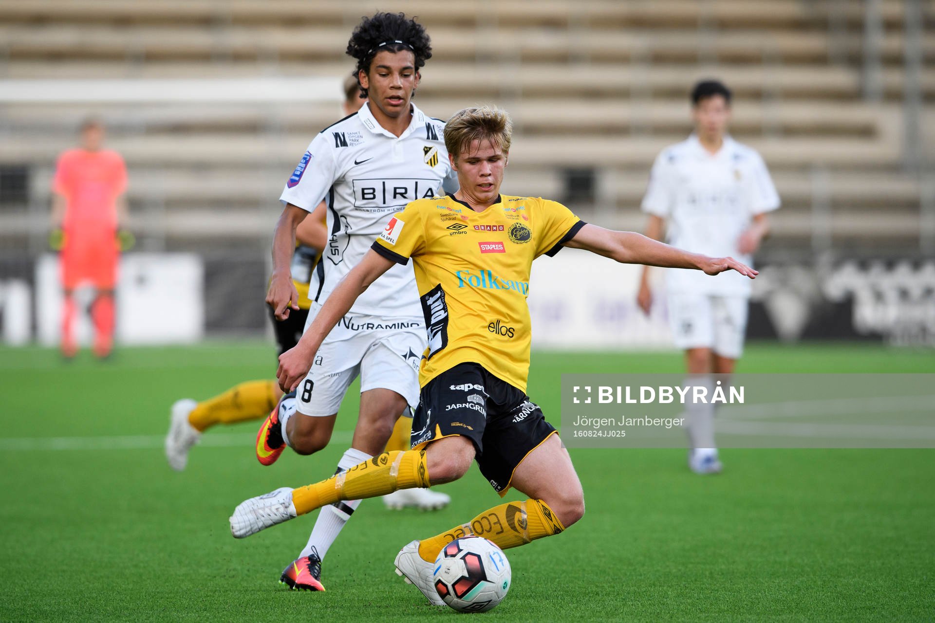 Elfsborgs Anton Thorsson och Häckens Benjamin Arapovic