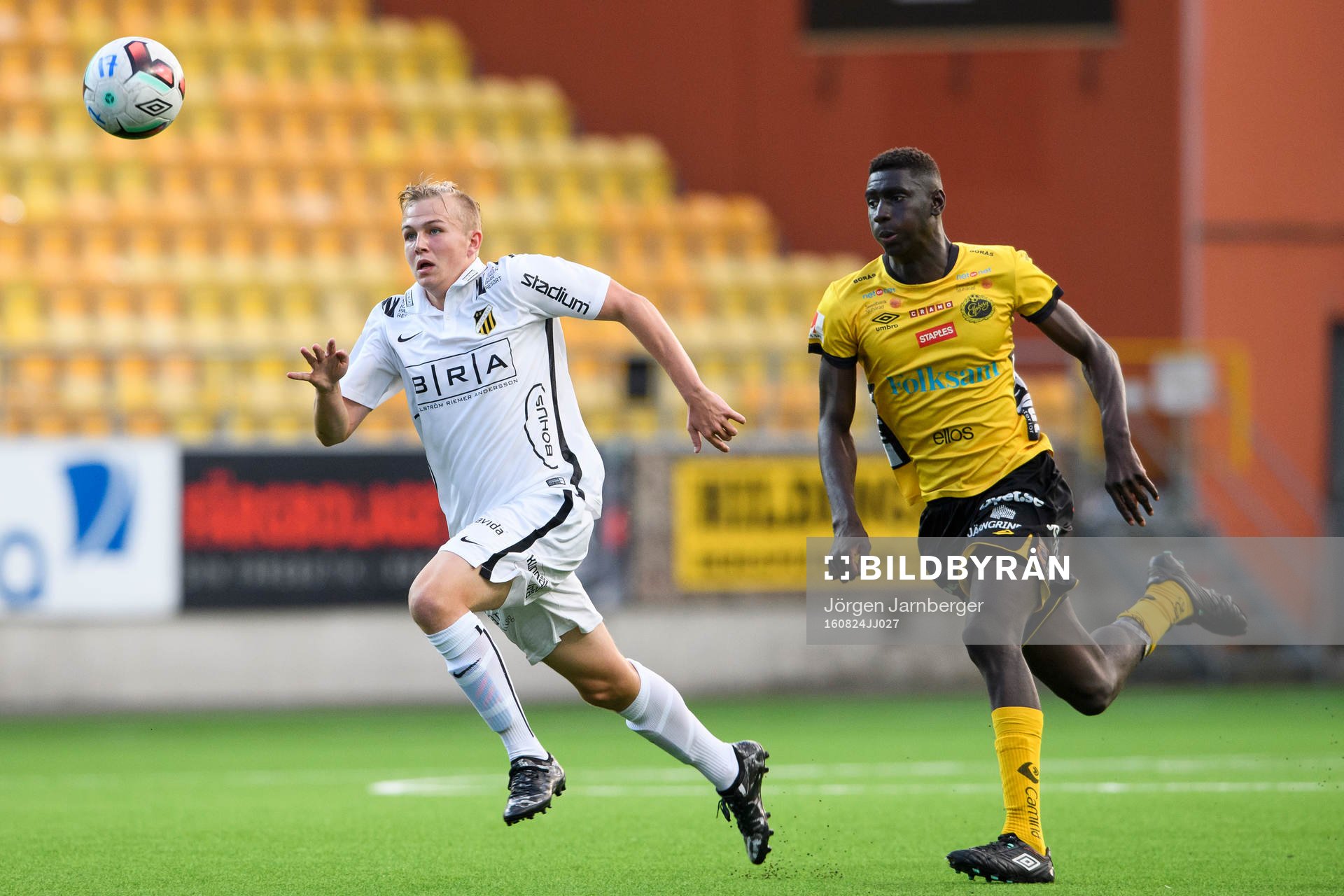 Häckens Rasmus Andersson och Elfsborgs Marokhy Ndione