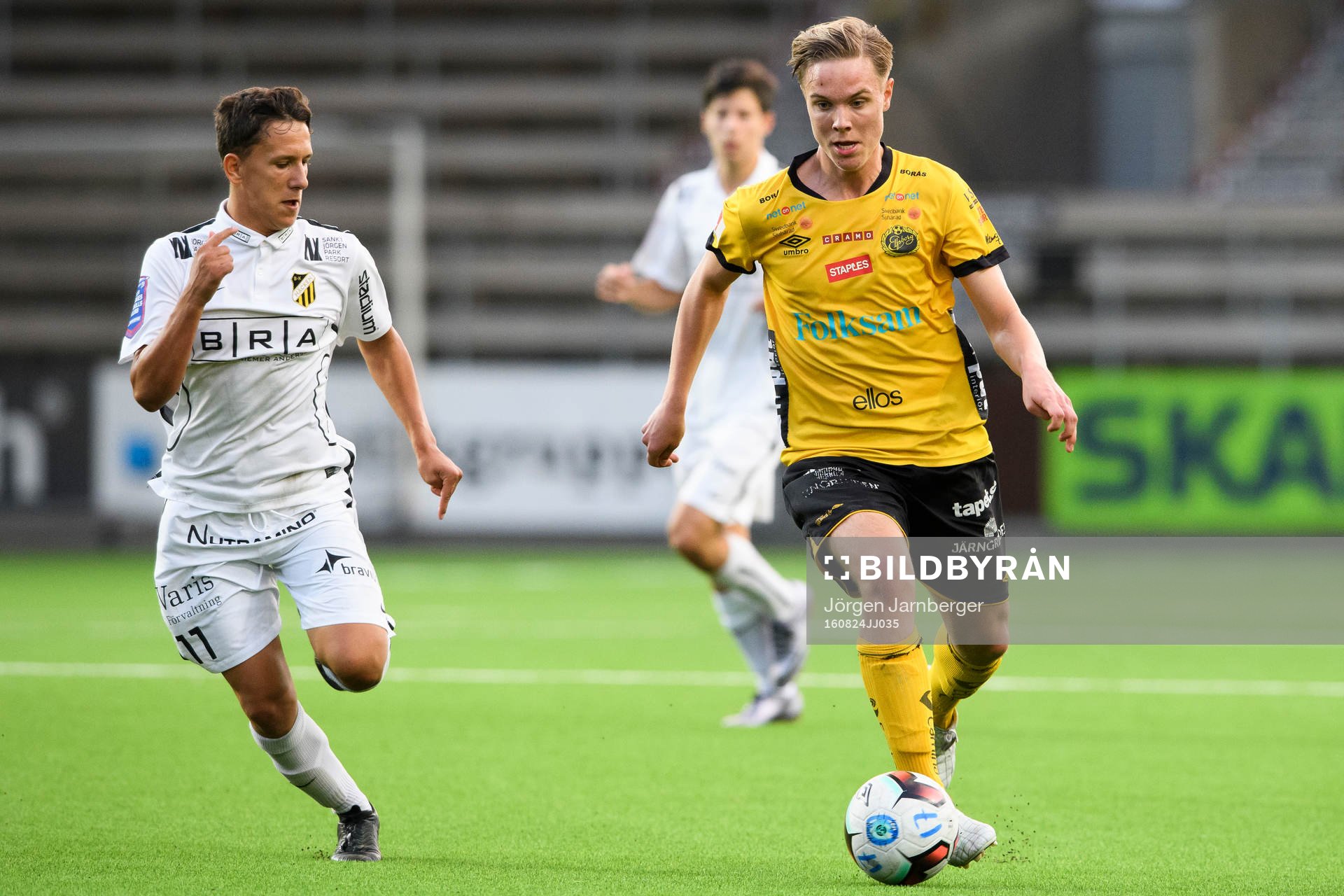 Elfsborgs Marcus Ejerblad och Häckens Emir Bosnic