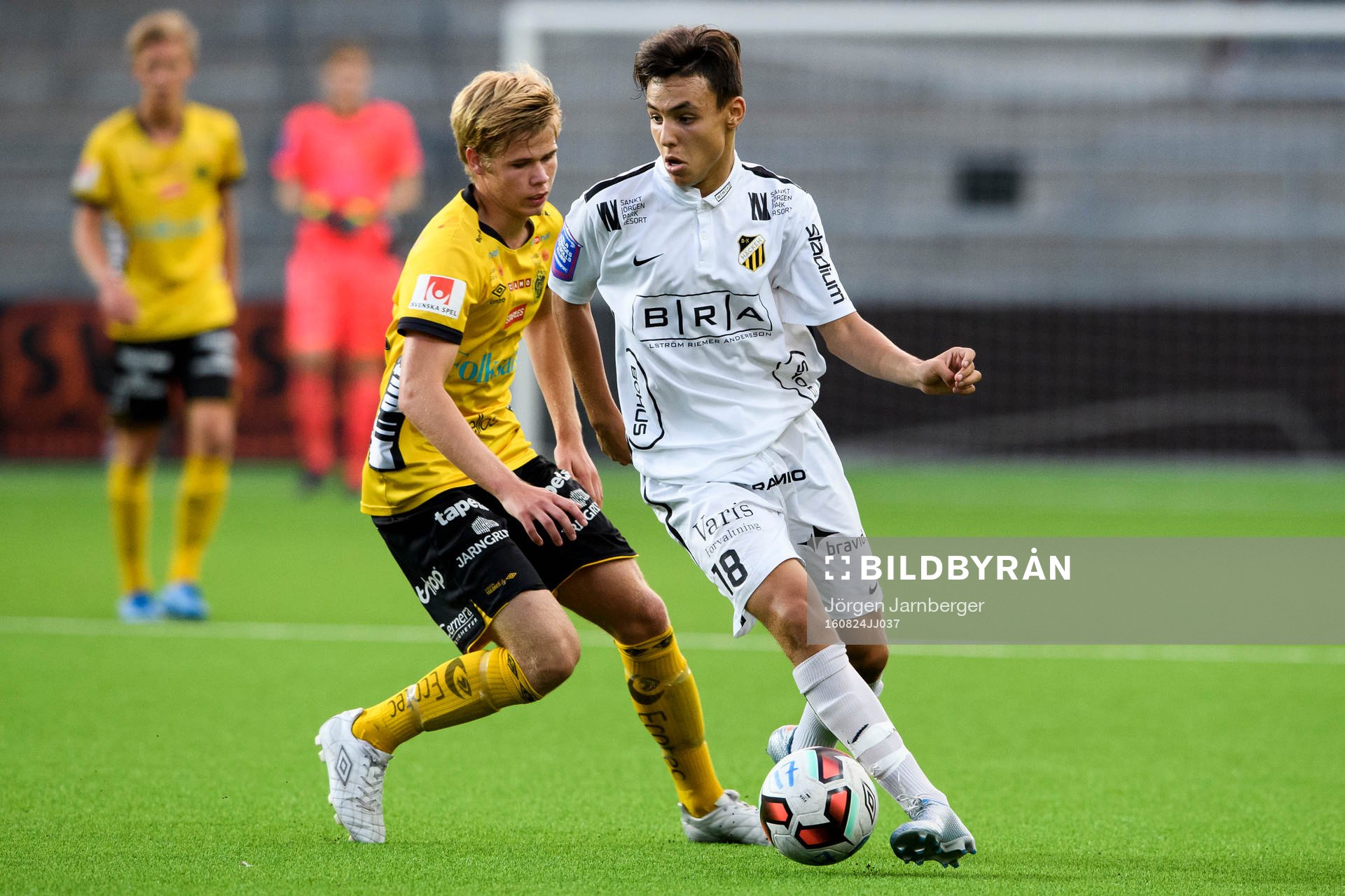 Häckens Ali Youssef och Elfsborgs Anton Thorsson