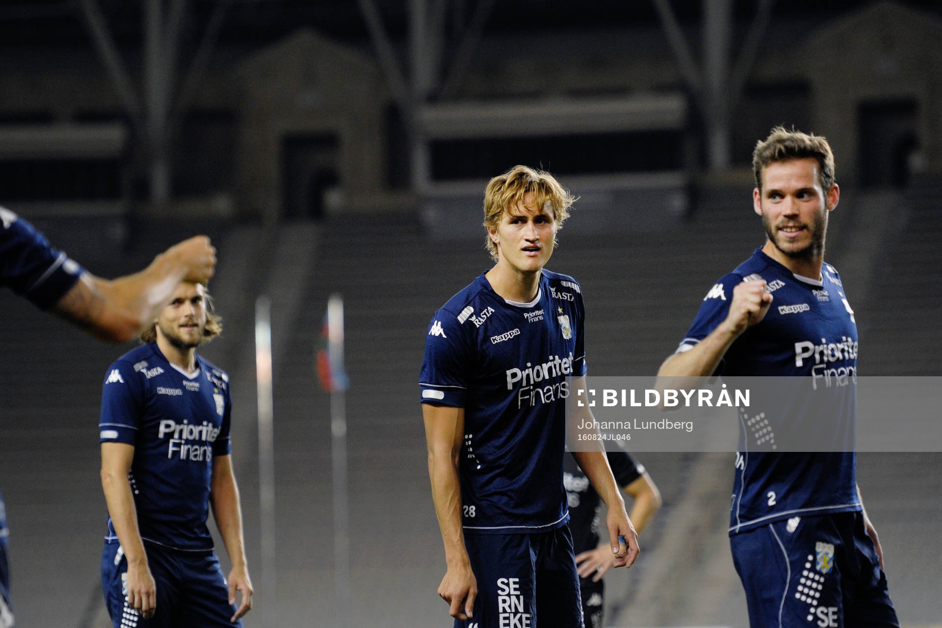 IFK Göteborgs Thomas Rogne och Emil Salomonsson