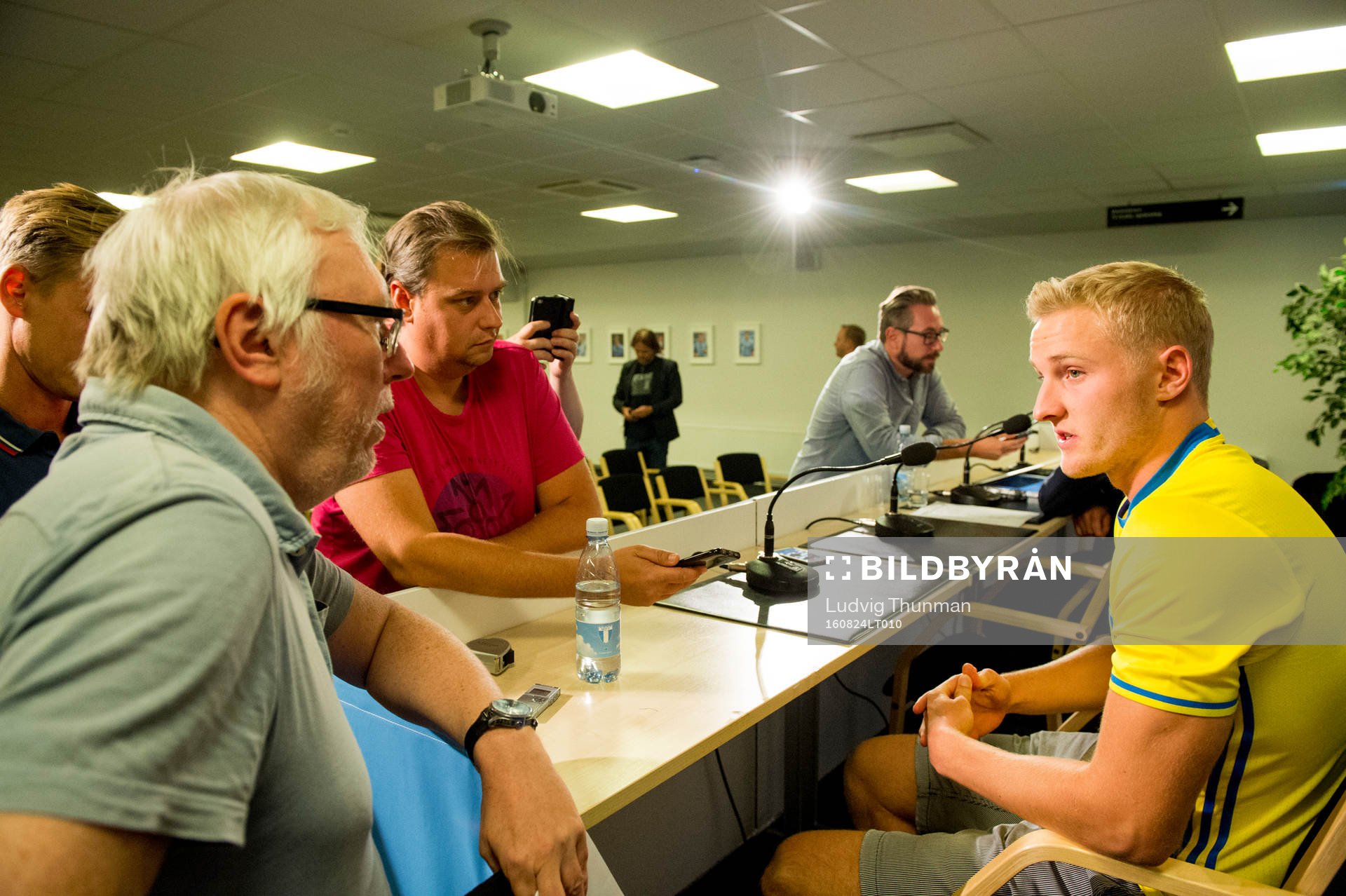 Franz Brorsson, Malmö FF debutant i U21-landslaget i
