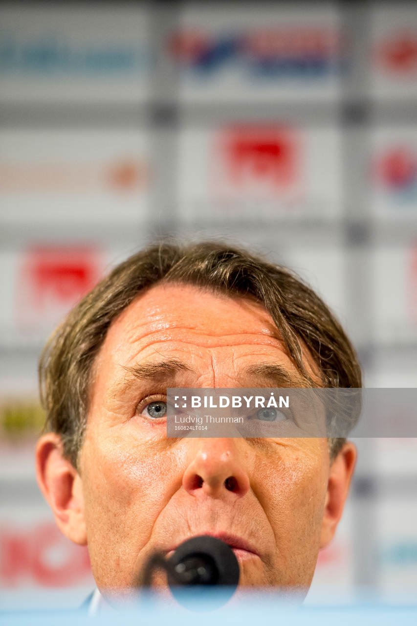 Håkan Ericson, förbundskapten för U21-landslaget i
