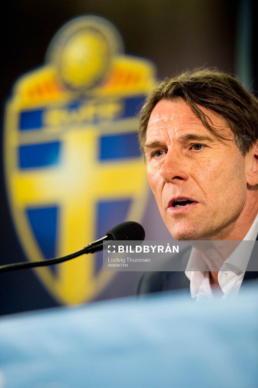 Håkan Ericson, förbundskapten för U21-landslaget i