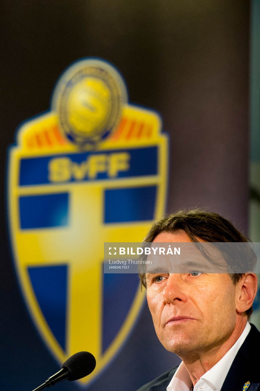 Håkan Ericson, förbundskapten för U21-landslaget i