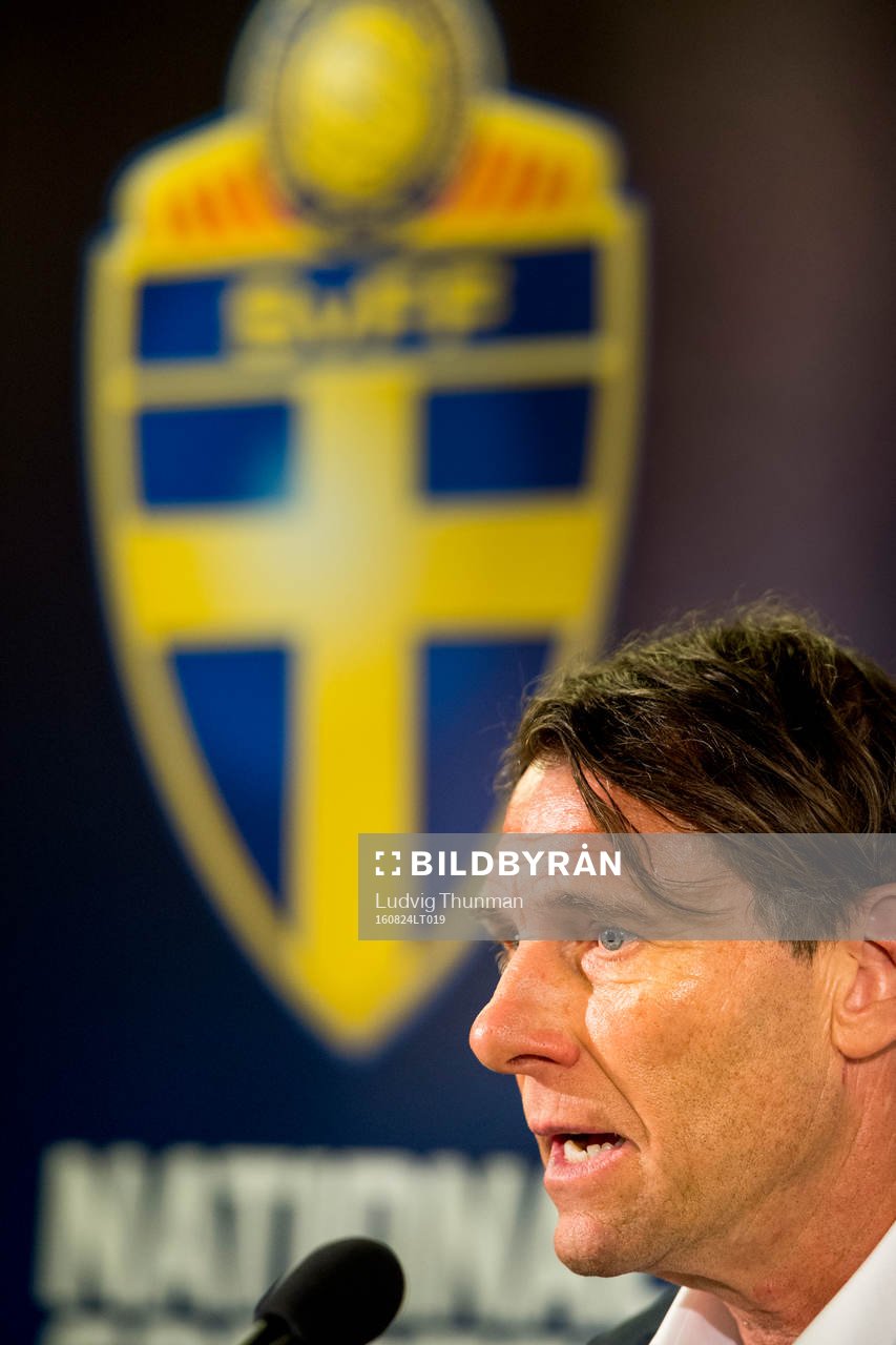Håkan Ericson, förbundskapten för U21-landslaget i