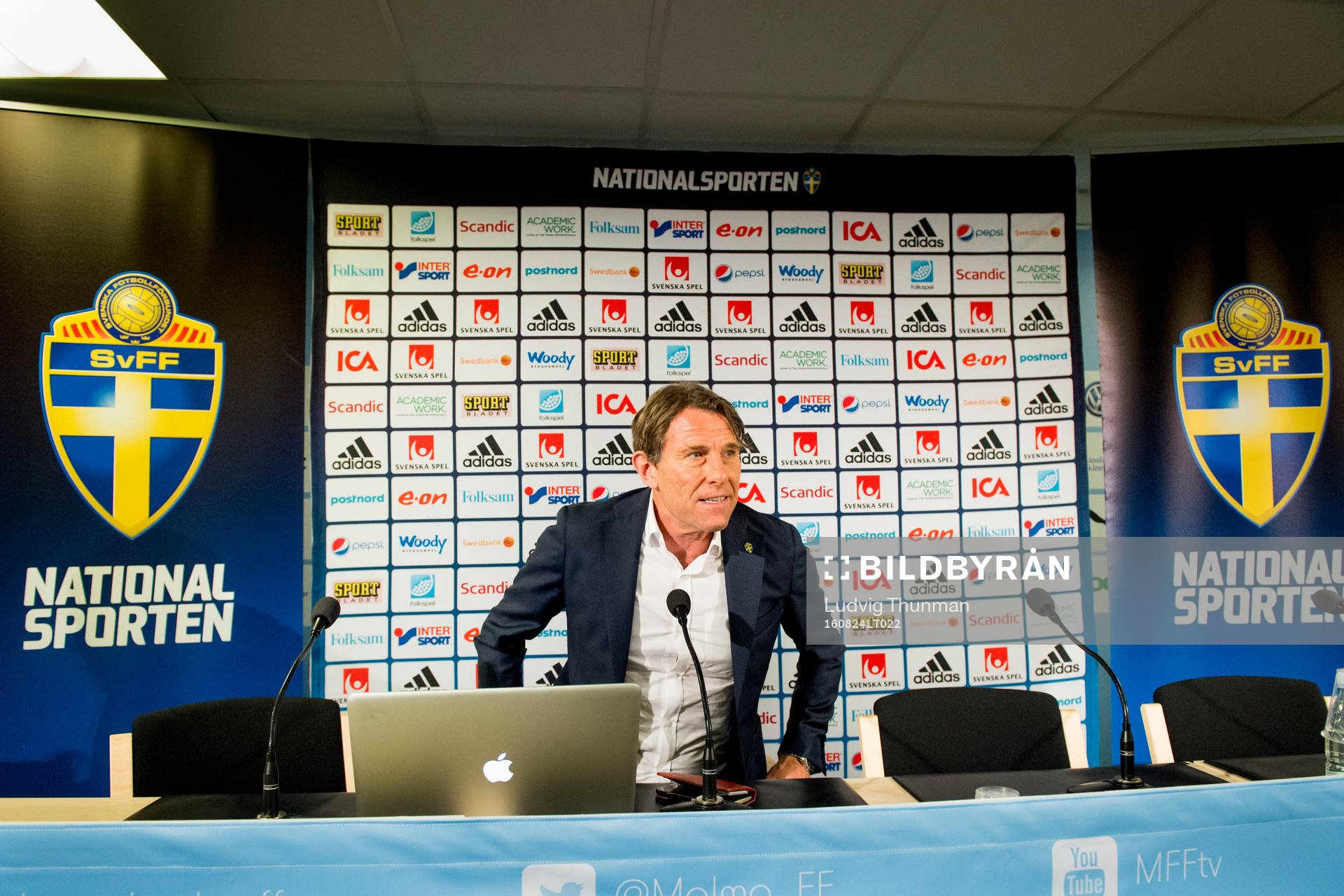 Håkan Ericson, förbundskapten för U21-landslaget i