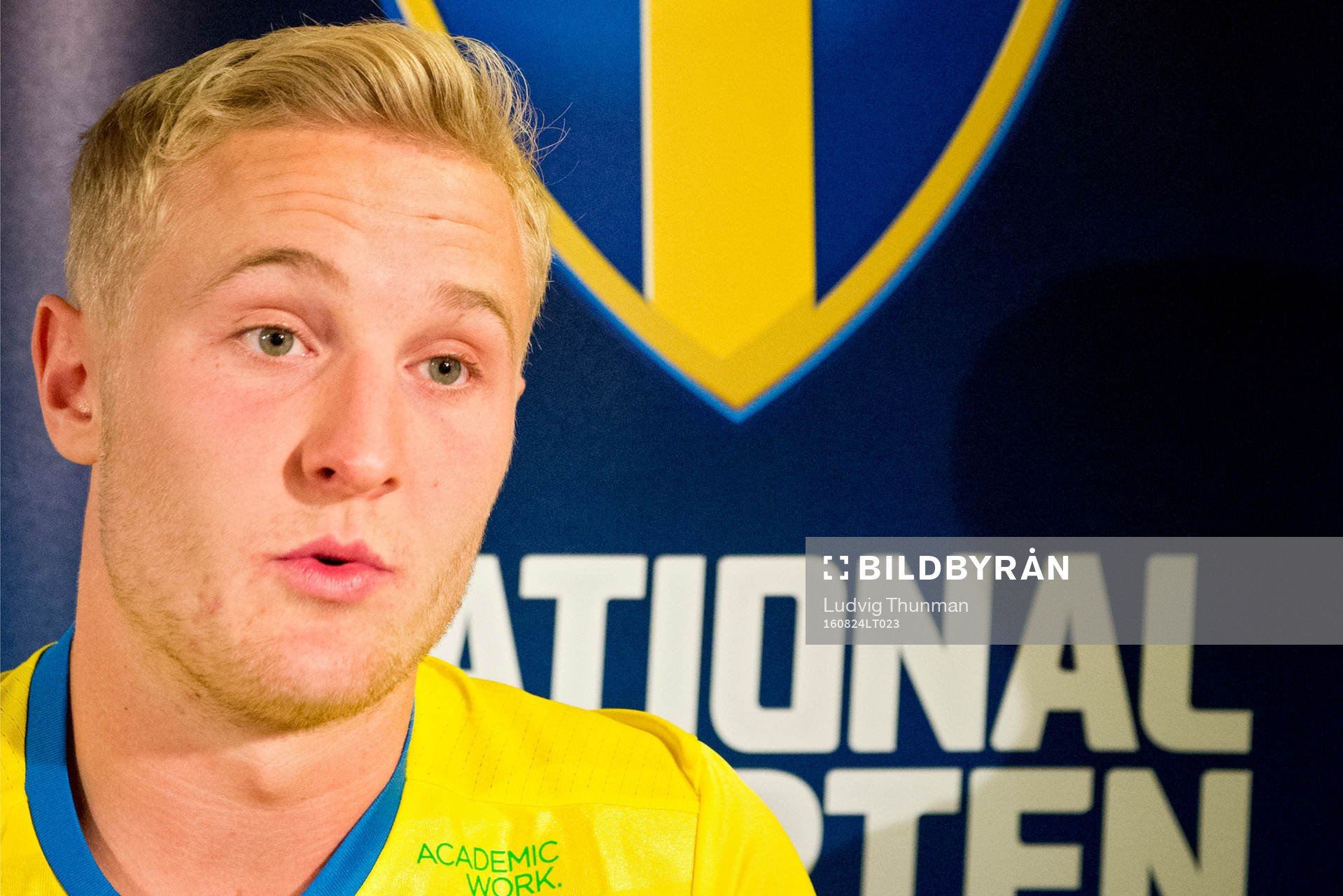 Franz Brorsson, Malmö FF debutant i U21-landslaget i
