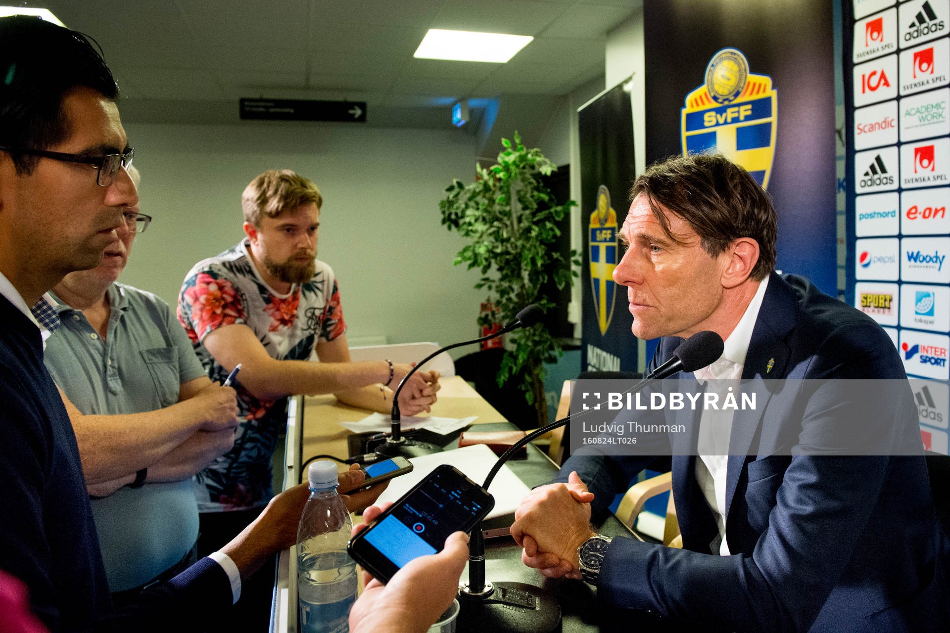 Håkan Ericson, förbundskapten för U21-landslaget i