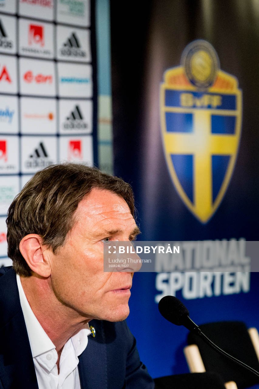 Håkan Ericson, förbundskapten för U21-landslaget i