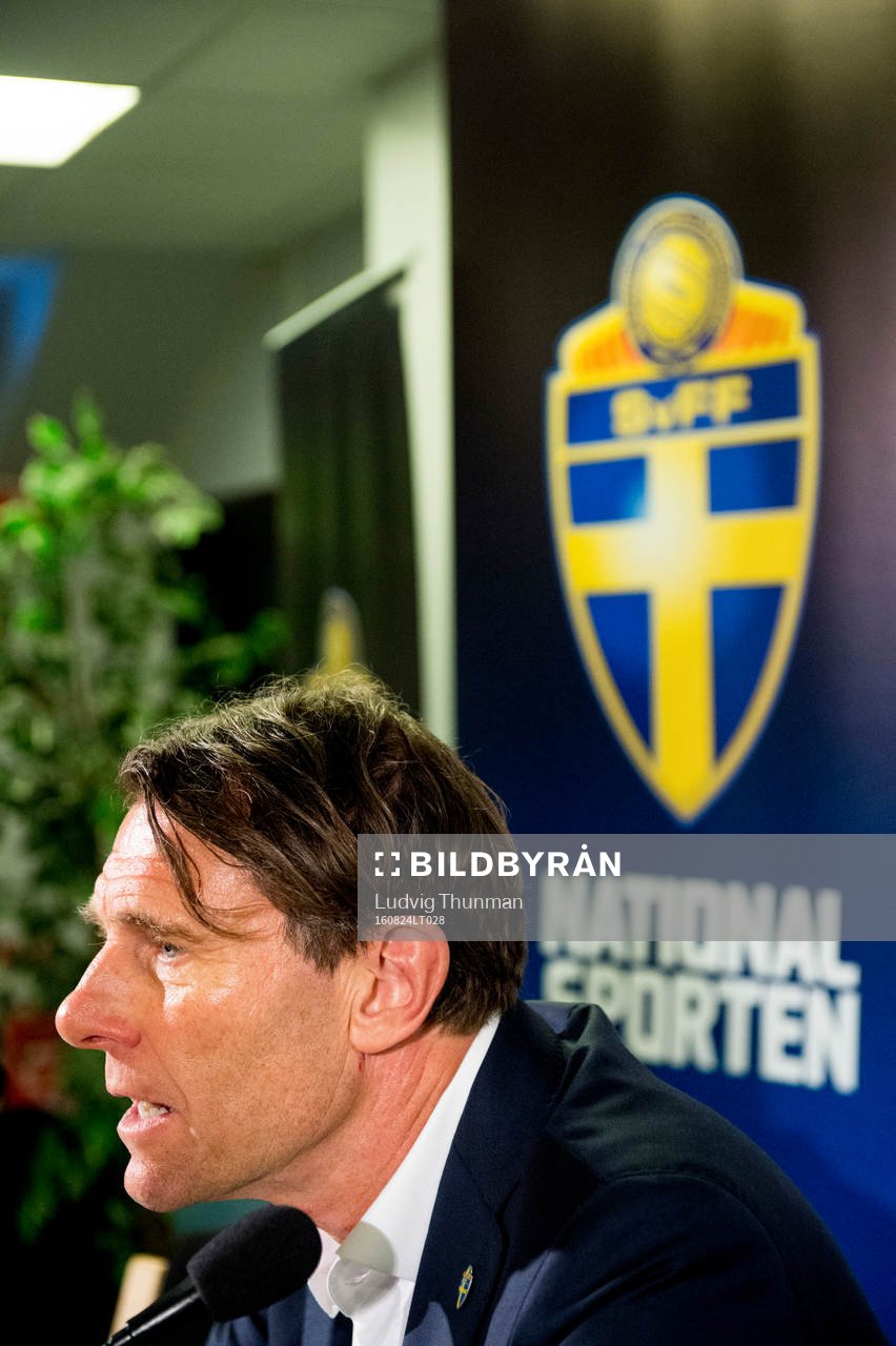 Håkan Ericson, förbundskapten för U21-landslaget i