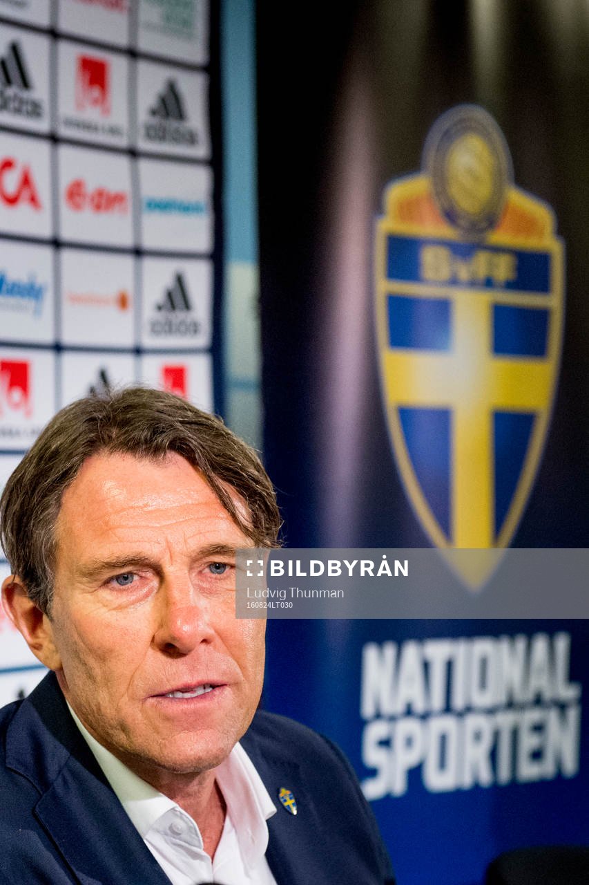 Håkan Ericson, förbundskapten för U21-landslaget i